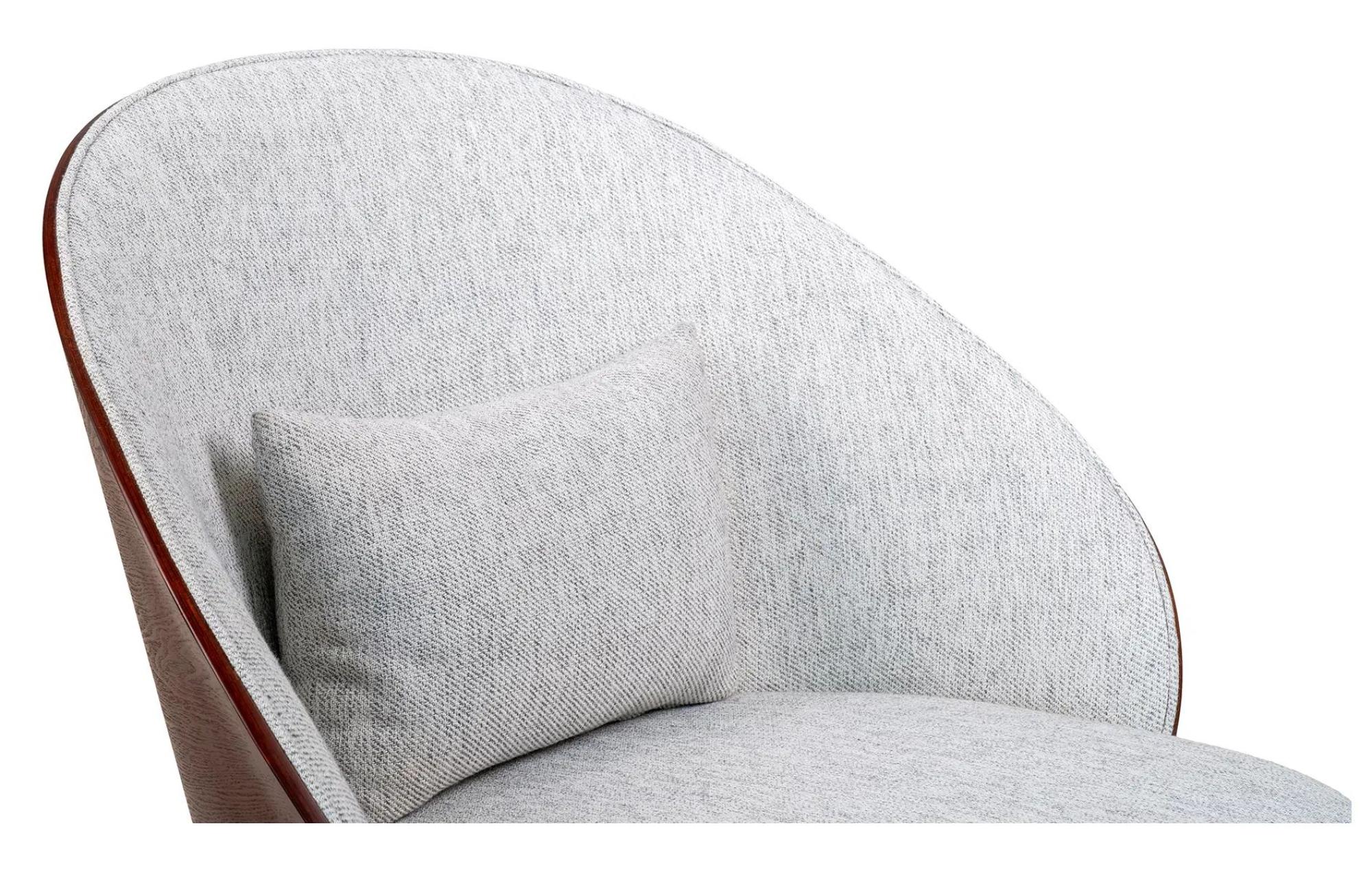Product photograph of Convoy Light Grey Fabric Lounge Chair from Choice Furniture Superstore.