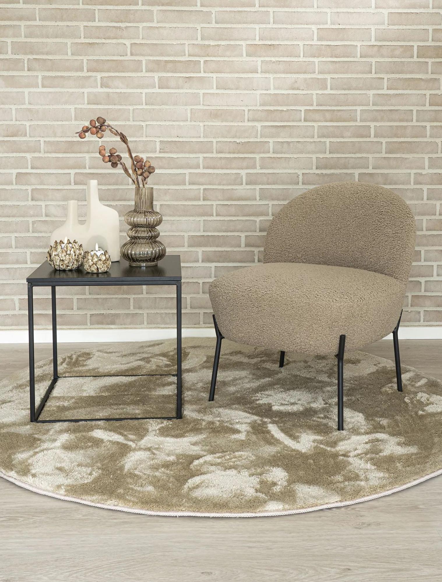 Product photograph of Dingley Beige Fabric Lounge Chair from Choice Furniture Superstore.