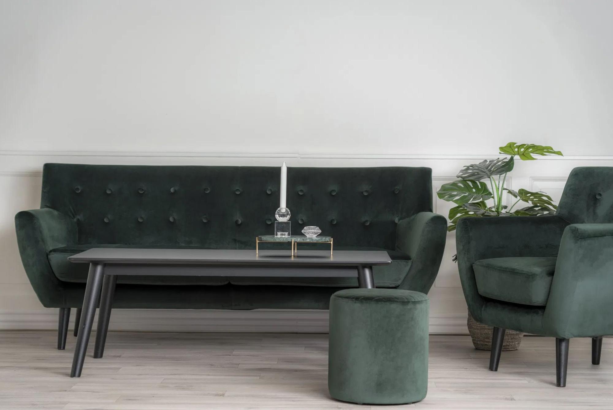 Product photograph of Zavalla Green Velvet Fabric Armchair from Choice Furniture Superstore.