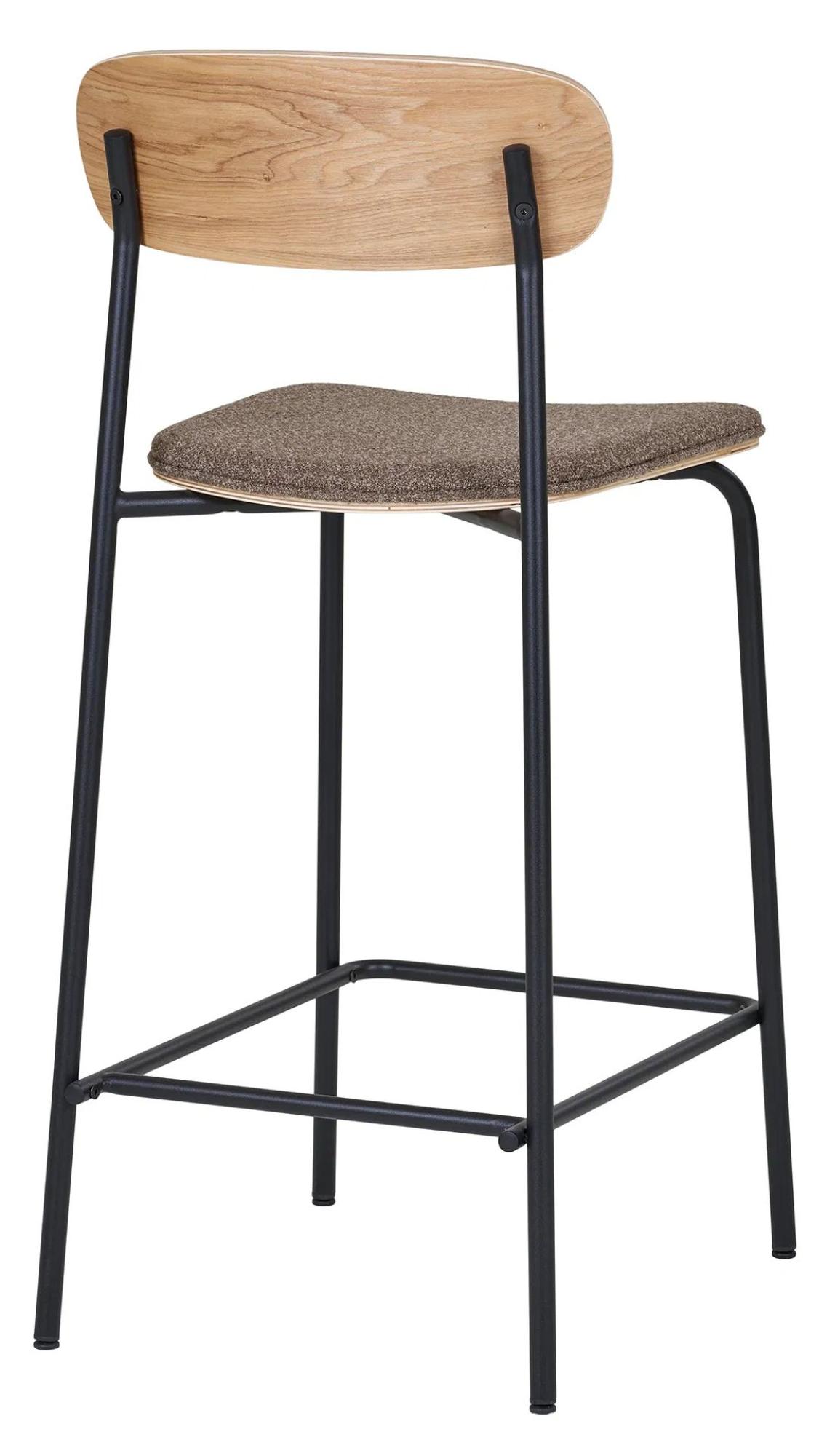 Product photograph of 2 X Barrelville Black Metal Barstool from Choice Furniture Superstore.