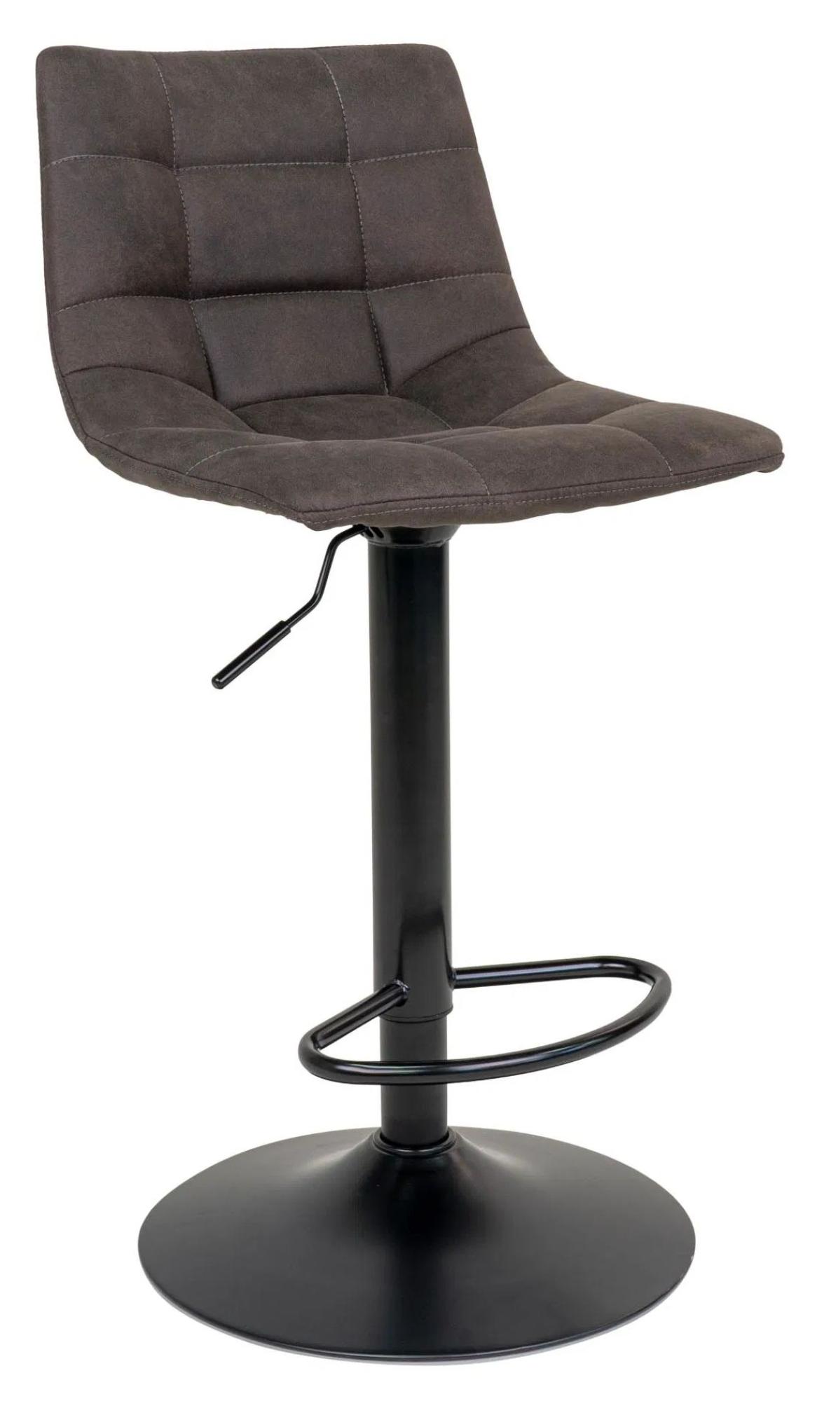 Product photograph of 2 X Timmonsville Dark Grey Fabric Barstool from Choice Furniture Superstore.
