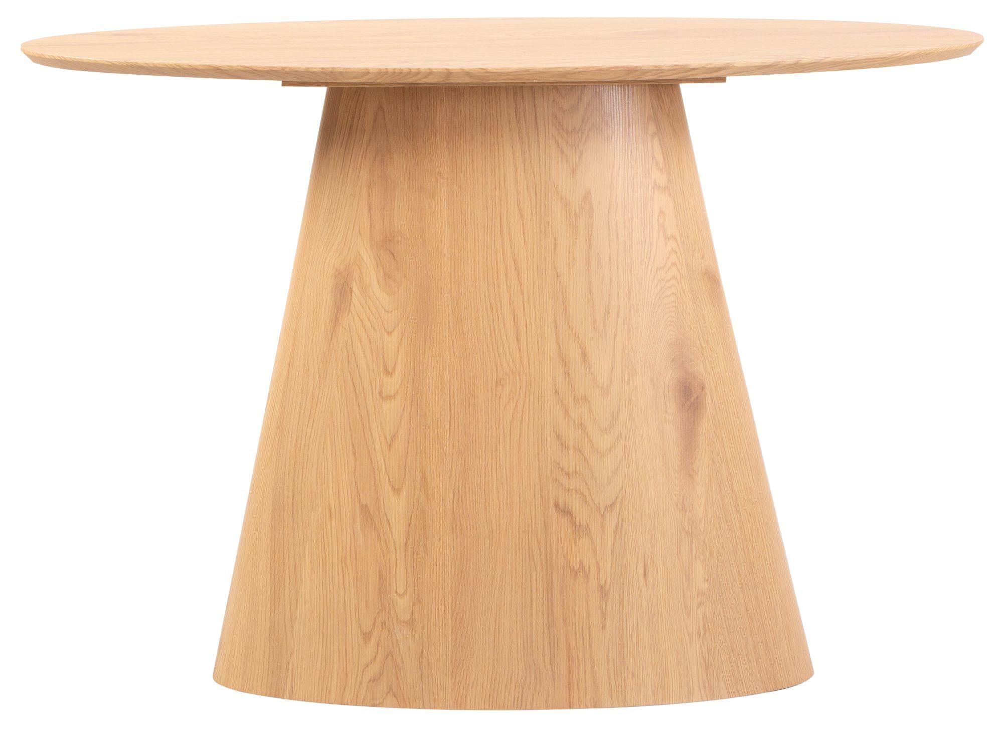 Product photograph of Palma Oak Oval Console Table from Choice Furniture Superstore.