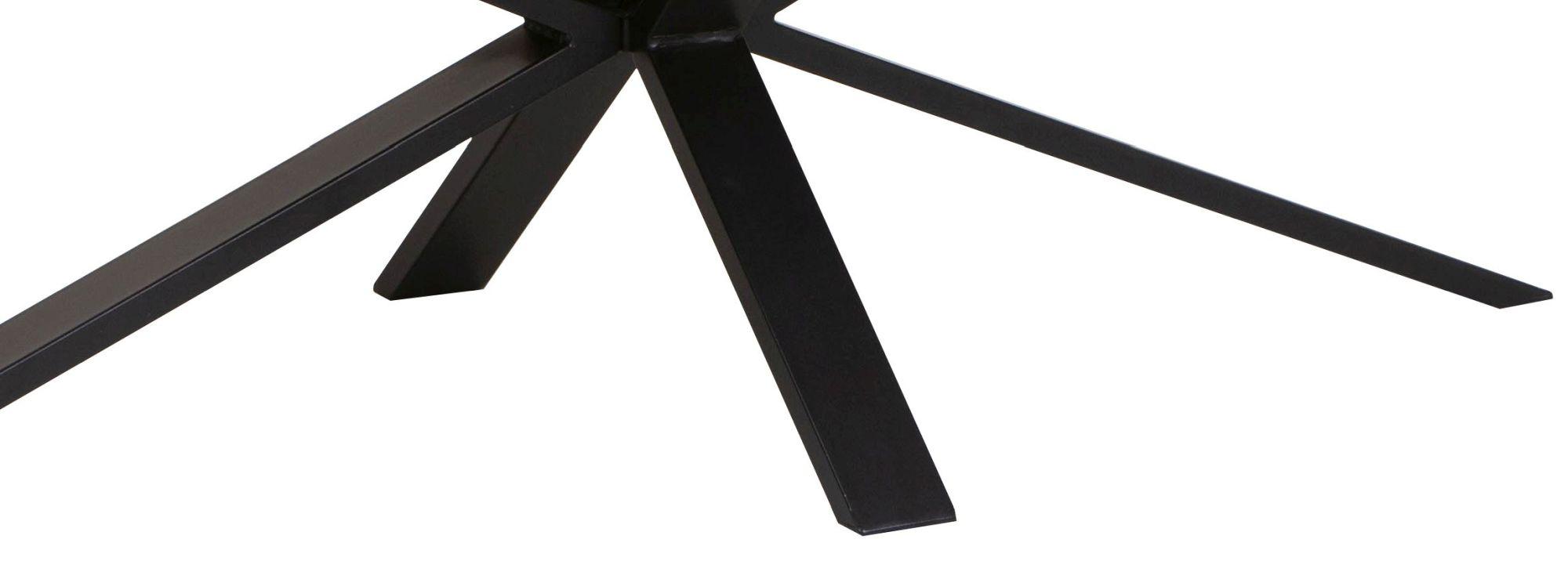 Product photograph of Bronx Grey Concrete Effect Coffee Table With Black Spider Legs from Choice Furniture Superstore.