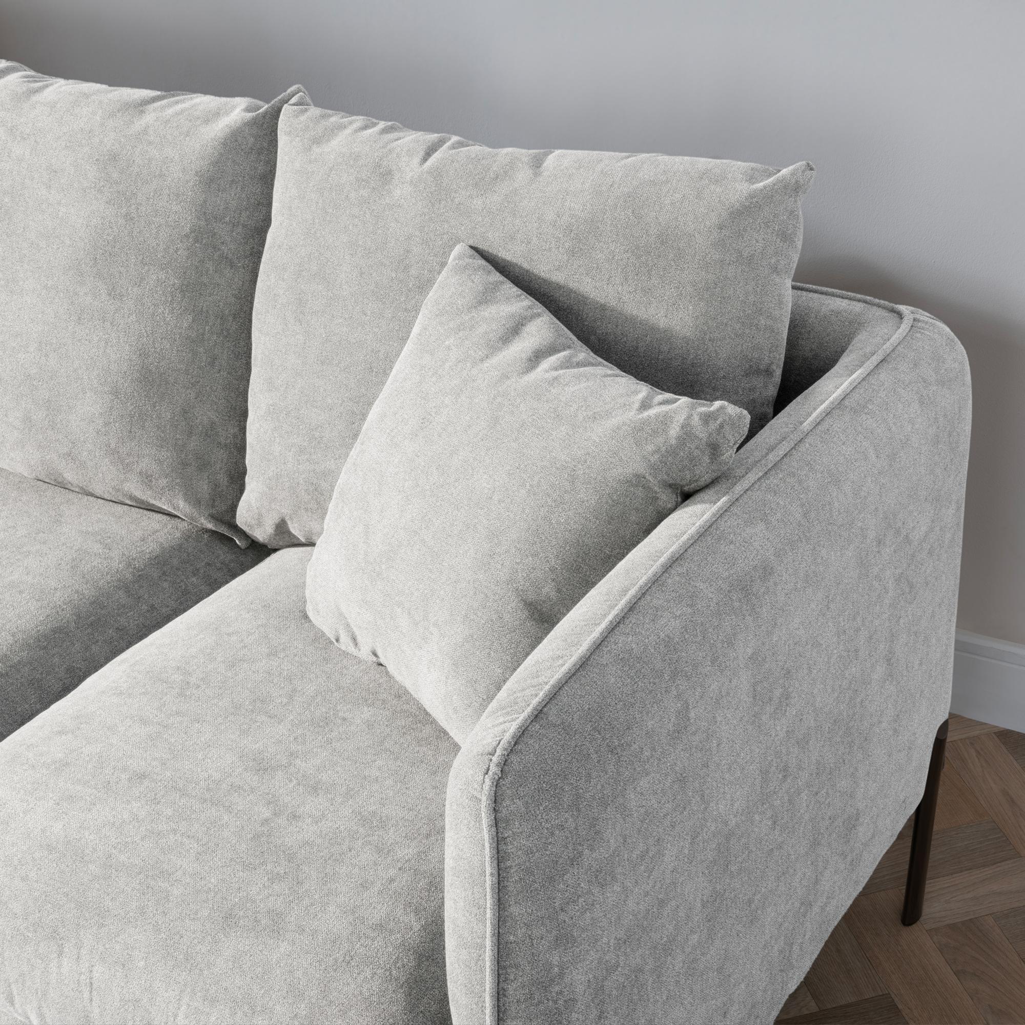 Product photograph of Clearance - Belgrave Grey Fabric 2 Seater Sofa from Choice Furniture Superstore.