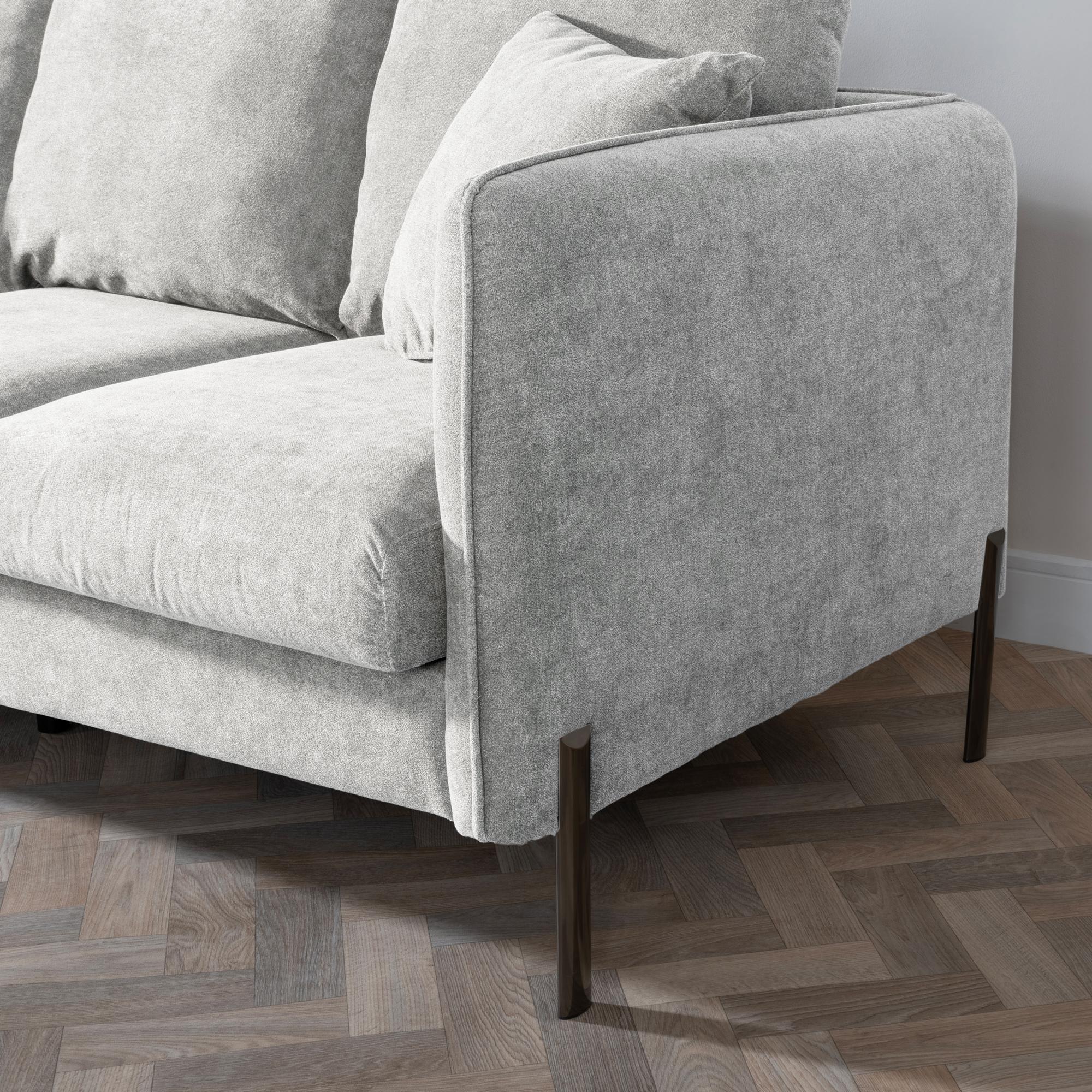 Product photograph of Clearance - Belgrave Grey Fabric 2 Seater Sofa from Choice Furniture Superstore.