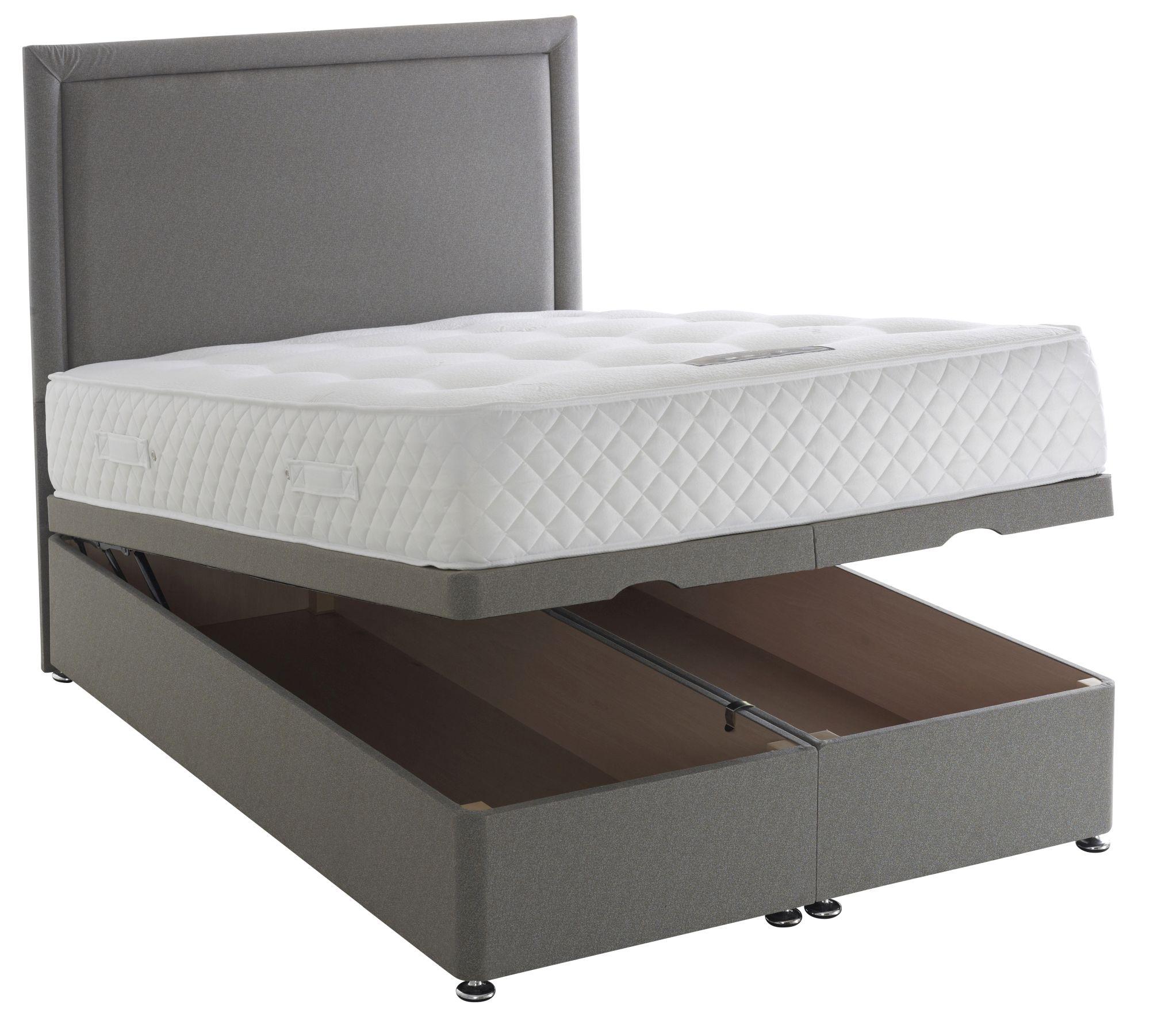 Product photograph of Dura Beds Silk 1000 Pocket Spring Platform Top Divan Bed from Choice Furniture Superstore.