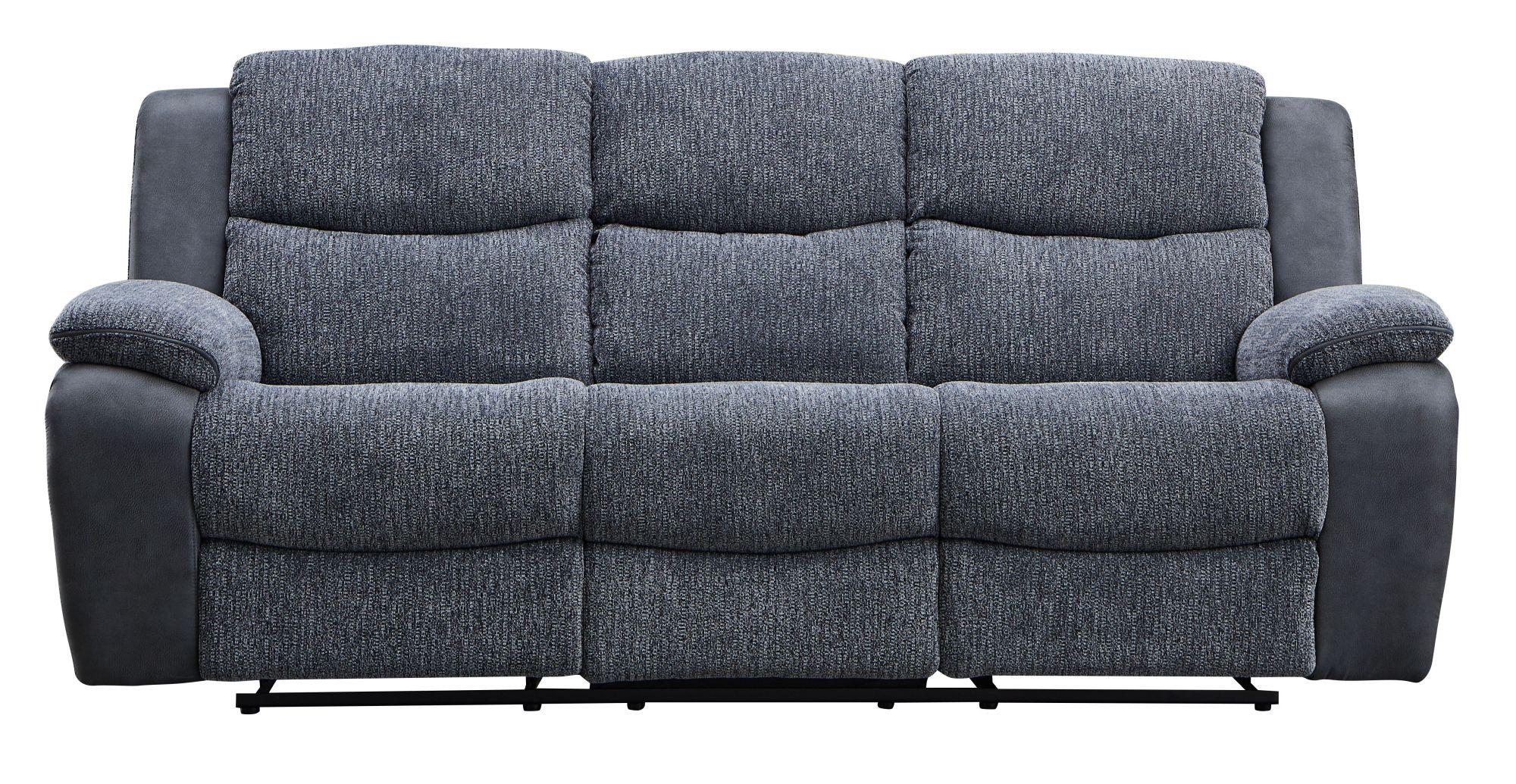 Product photograph of Legend Grey Fabric 3 1 1 Seater Recliner Sofa Suite from Choice Furniture Superstore.