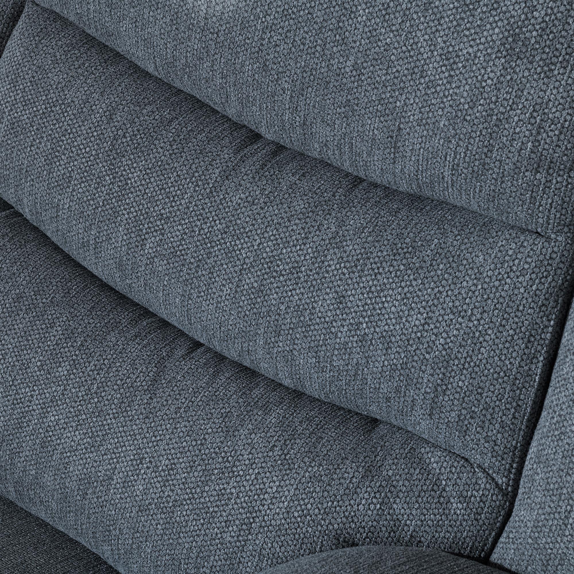 Product photograph of Sorrento Dark Grey Fabric 2 Seater Recliner Sofa from Choice Furniture Superstore.