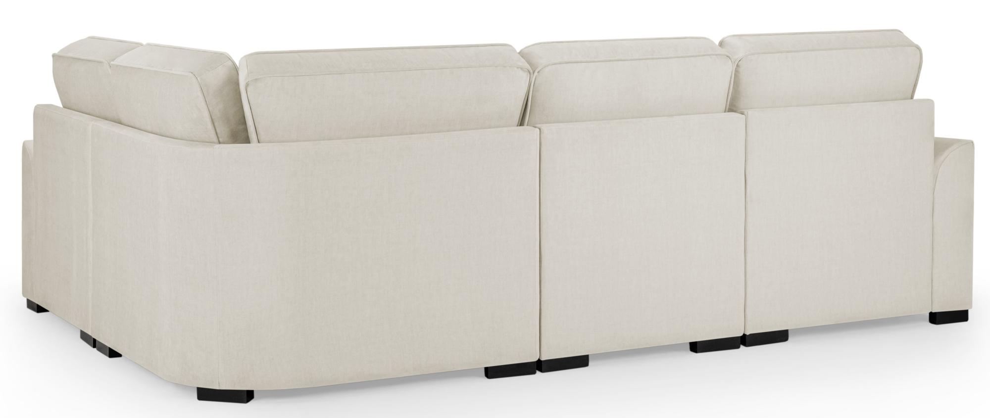 Product photograph of Funk Beige Fabric Universal Corner Sofa from Choice Furniture Superstore.