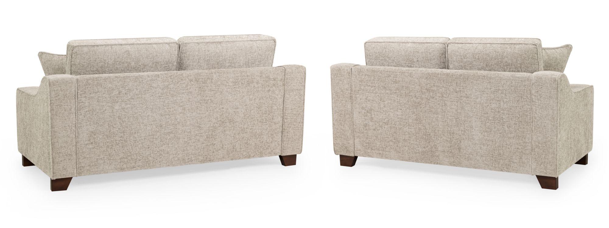 Product photograph of Nebraska Beige Fabric 3 2 Seater Sofa from Choice Furniture Superstore.