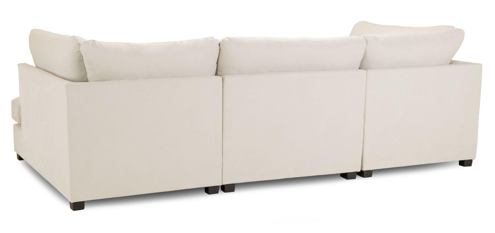 Product photograph of Carnaby Classic Beige Fabric U Shape Corner Sofa Suite from Choice Furniture Superstore.