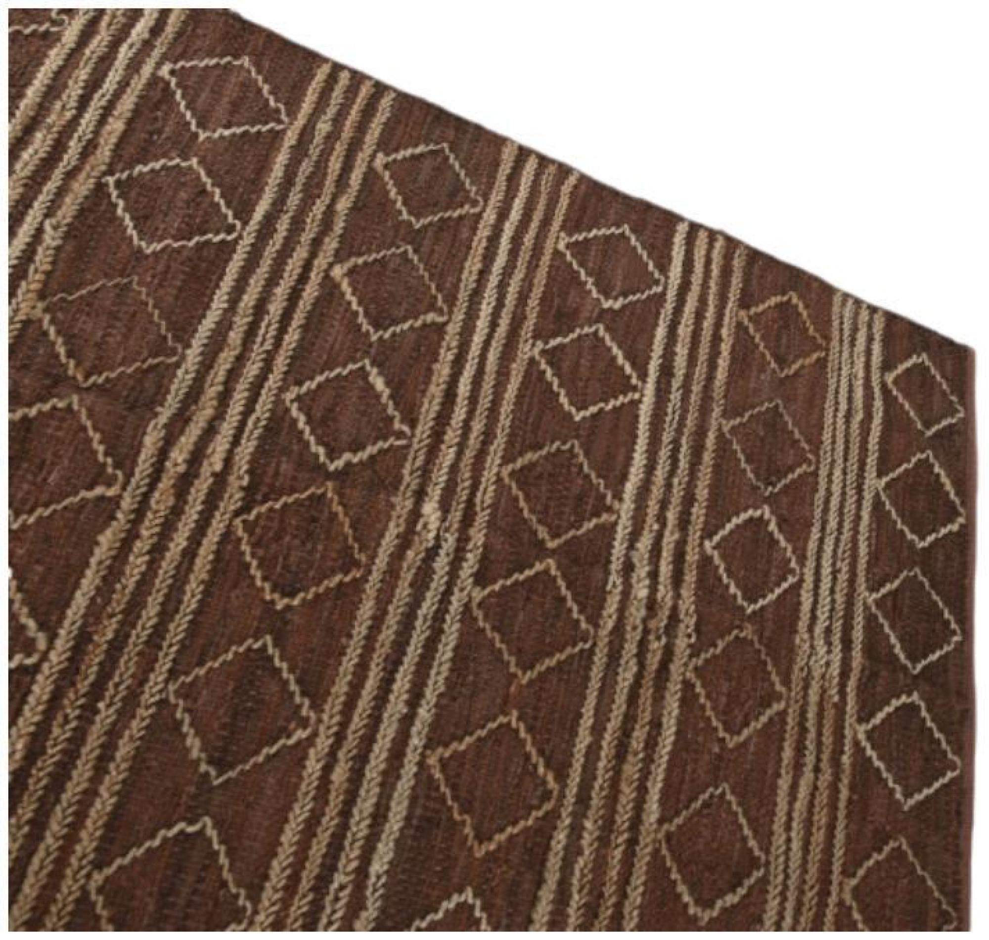 Product photograph of Dewas Brown Alpine Rug - 160cm X 230cm from Choice Furniture Superstore.