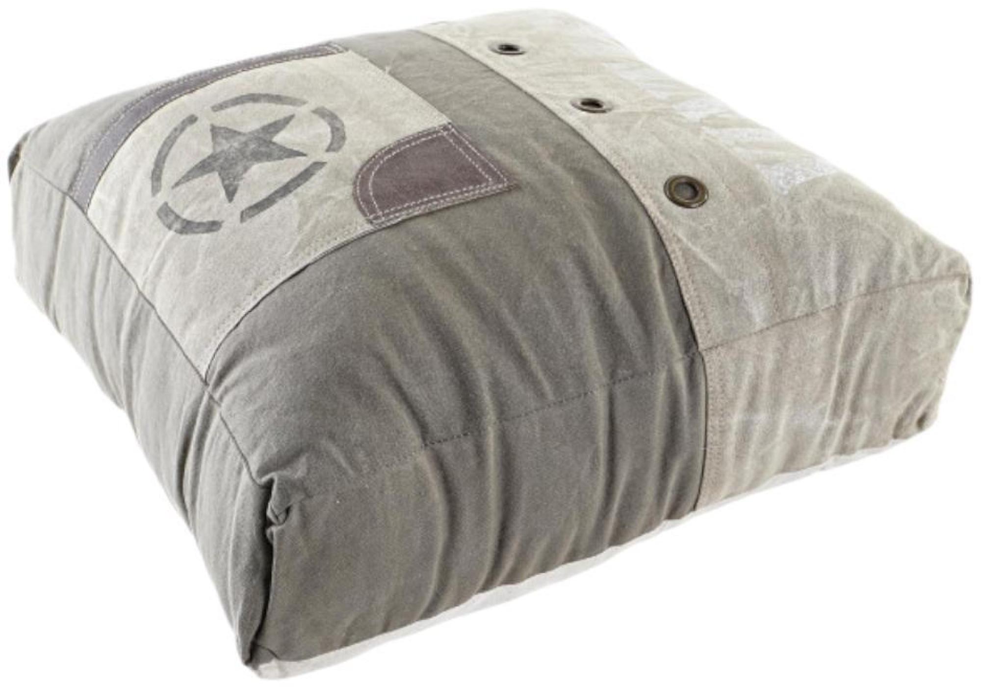 Product photograph of Una Brown Cotton Star Cushion from Choice Furniture Superstore.