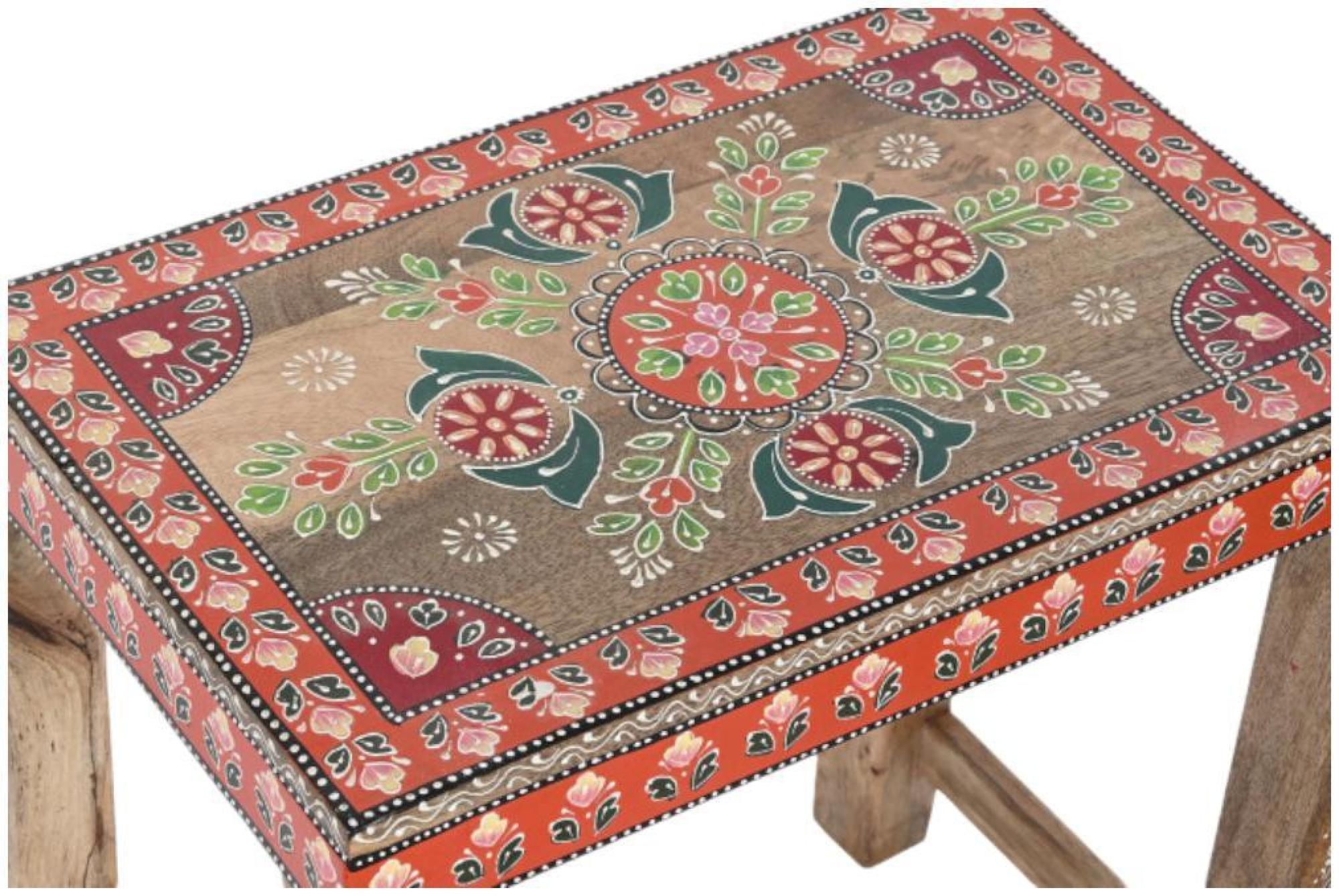 Product photograph of Viva Multicoloured Wood Set Of 2 Side Table from Choice Furniture Superstore.