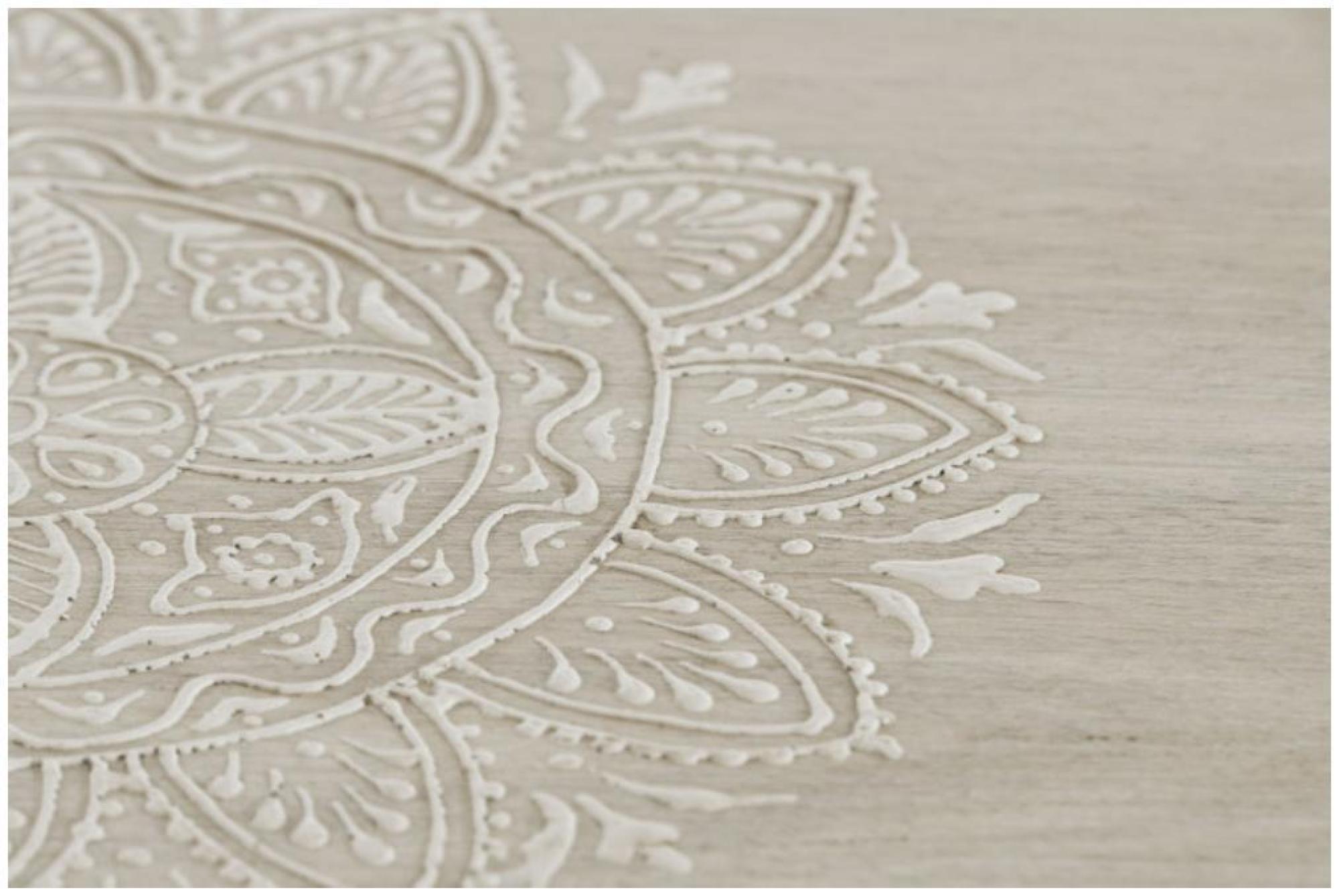 Product photograph of Sikar White Washed Mango Wood Multi Drawer Chest from Choice Furniture Superstore.