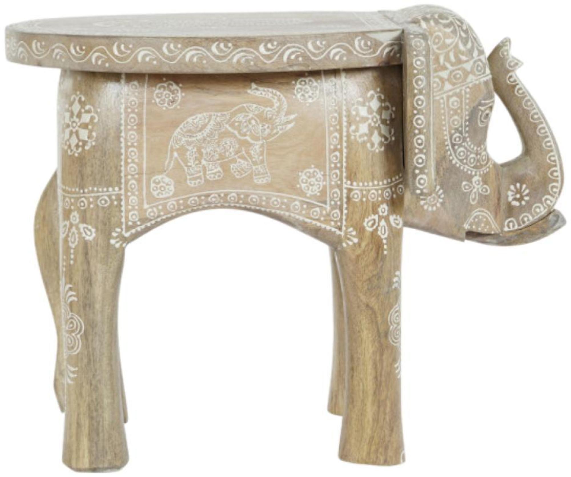 Product photograph of Loft Natural Mango Elephant Side Table from Choice Furniture Superstore.