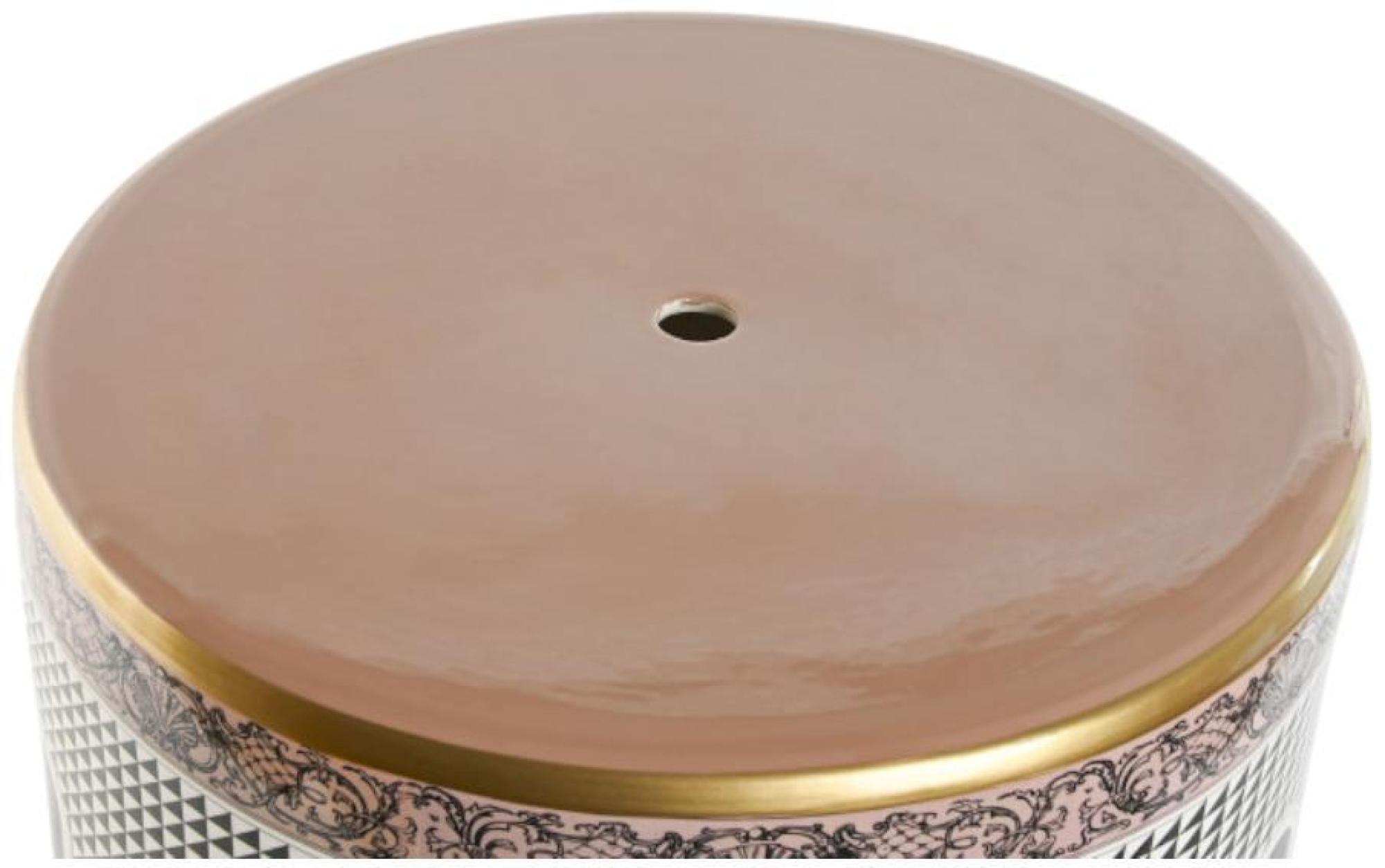 Product photograph of Lima Multicoloured Round Side Table from Choice Furniture Superstore.