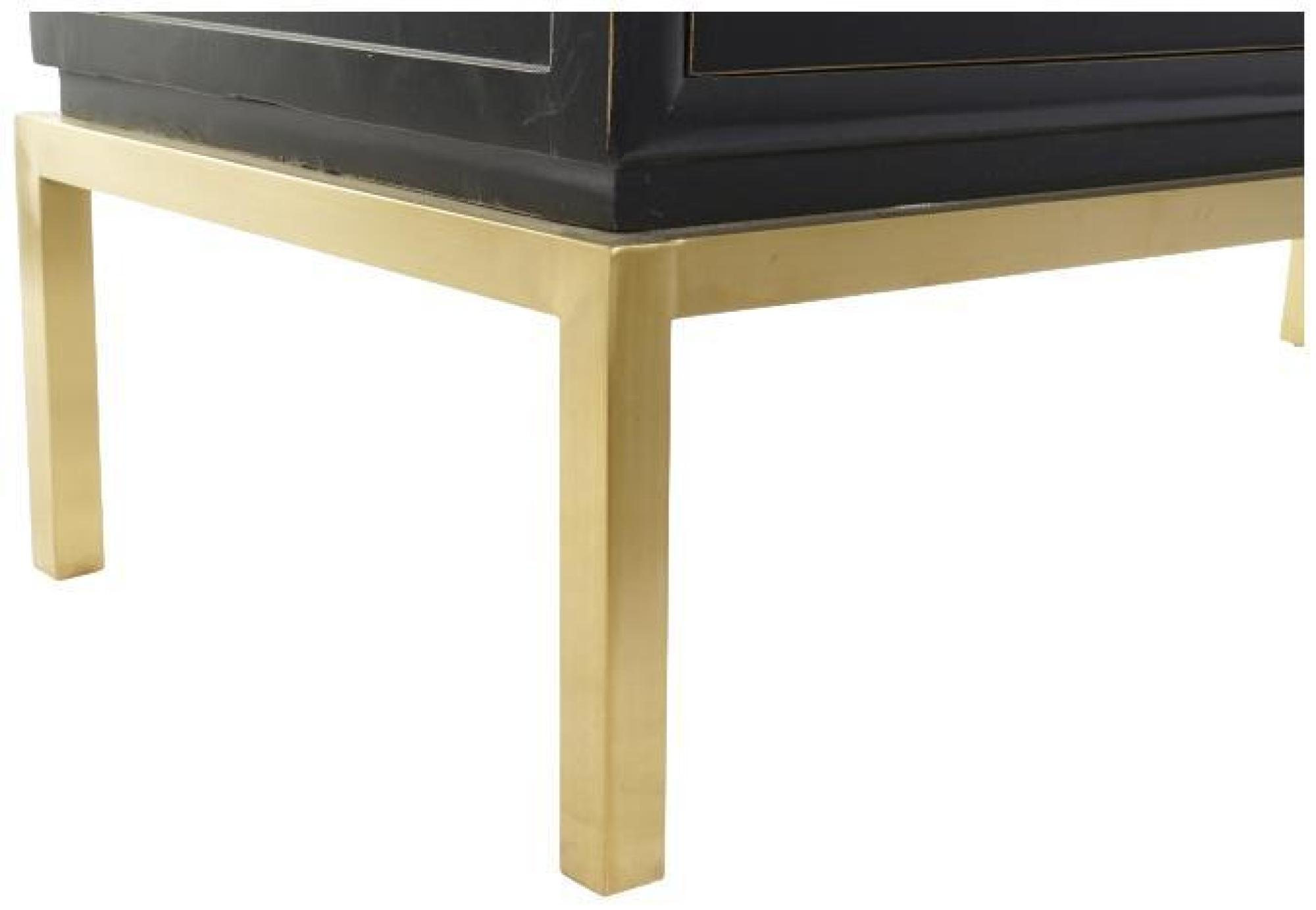 Product photograph of Shibu Black Wood 2 Door Hall Cabinet from Choice Furniture Superstore.