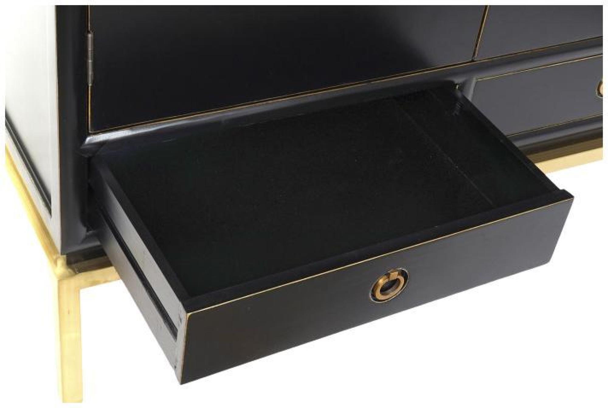 Product photograph of Shibu Black Wood 2 Door Hall Cabinet from Choice Furniture Superstore.