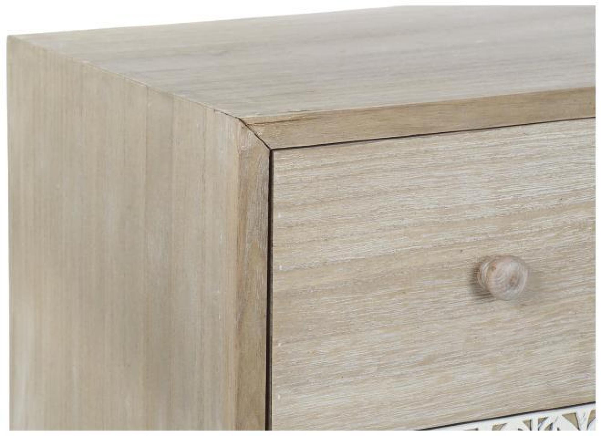 Product photograph of Retro Light Wood 3 Drawer Small Chest from Choice Furniture Superstore.