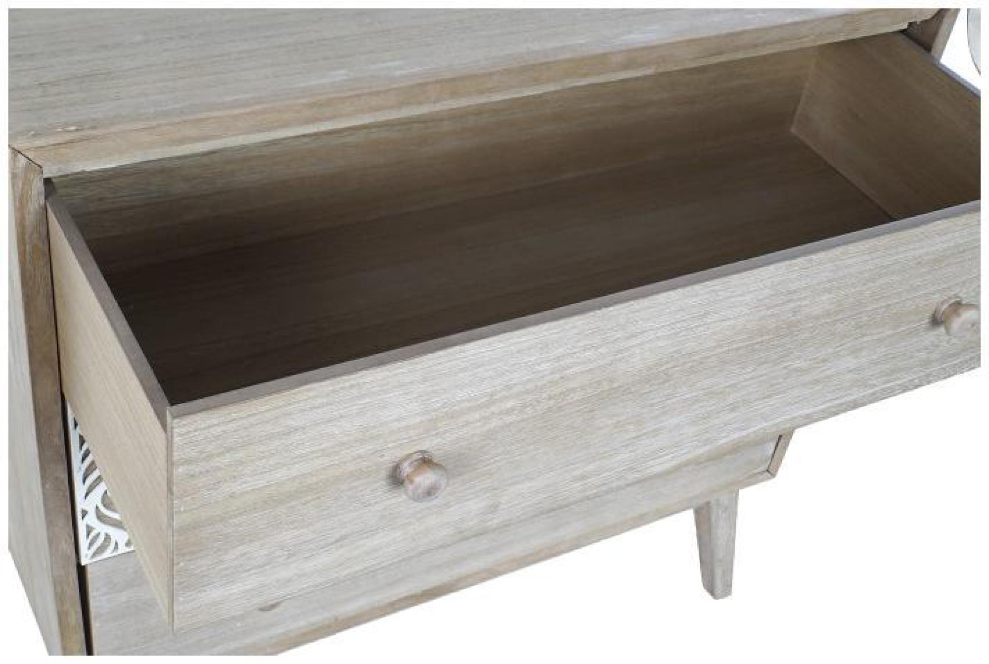 Product photograph of Retro Light Wood 3 Drawer Small Chest from Choice Furniture Superstore.
