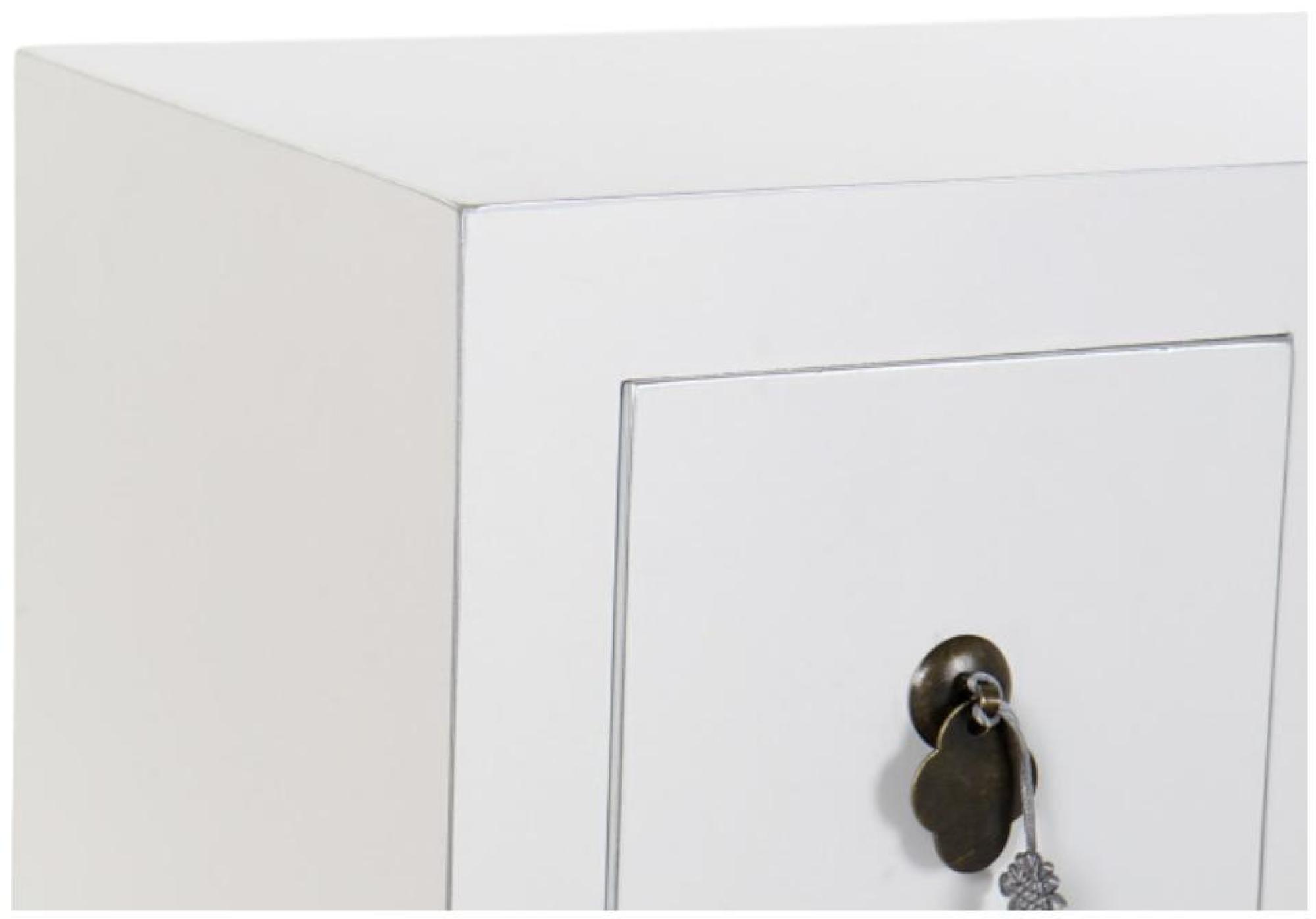 Product photograph of Oriental White 130cm Large Tv Unit from Choice Furniture Superstore.