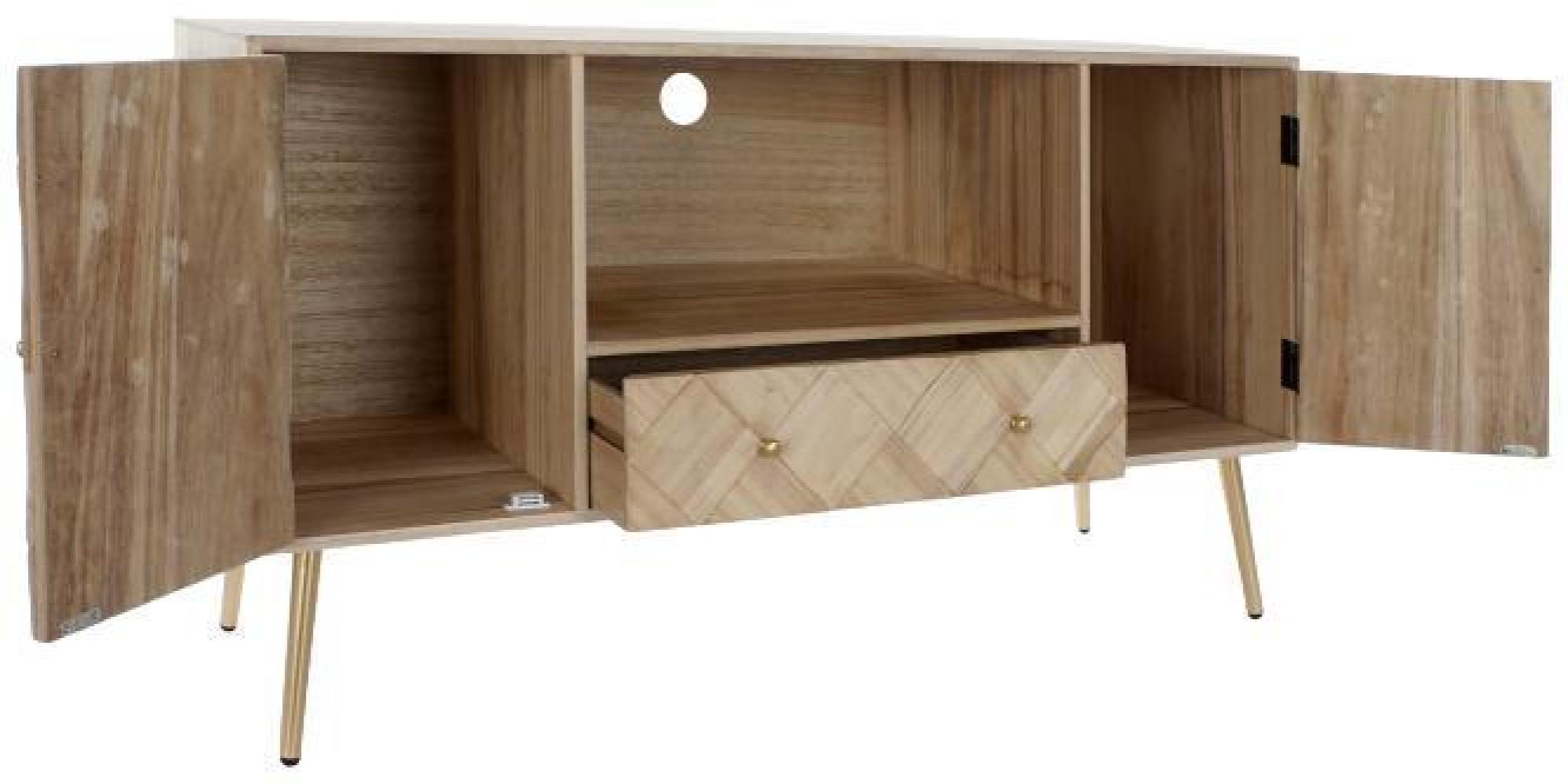 Product photograph of Luca Light Brown Storage Tv Unit from Choice Furniture Superstore.