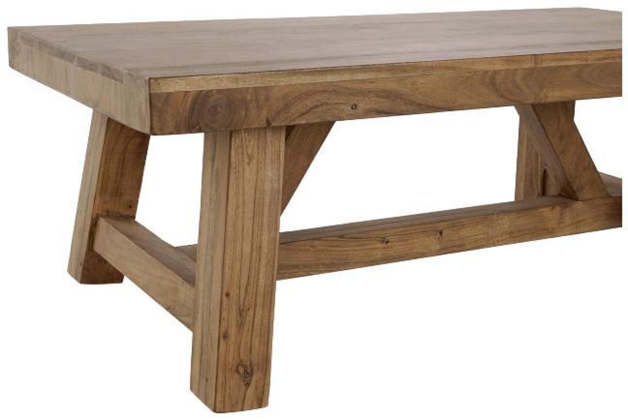 Product photograph of Brown Acacia Wood Coffee Table from Choice Furniture Superstore.