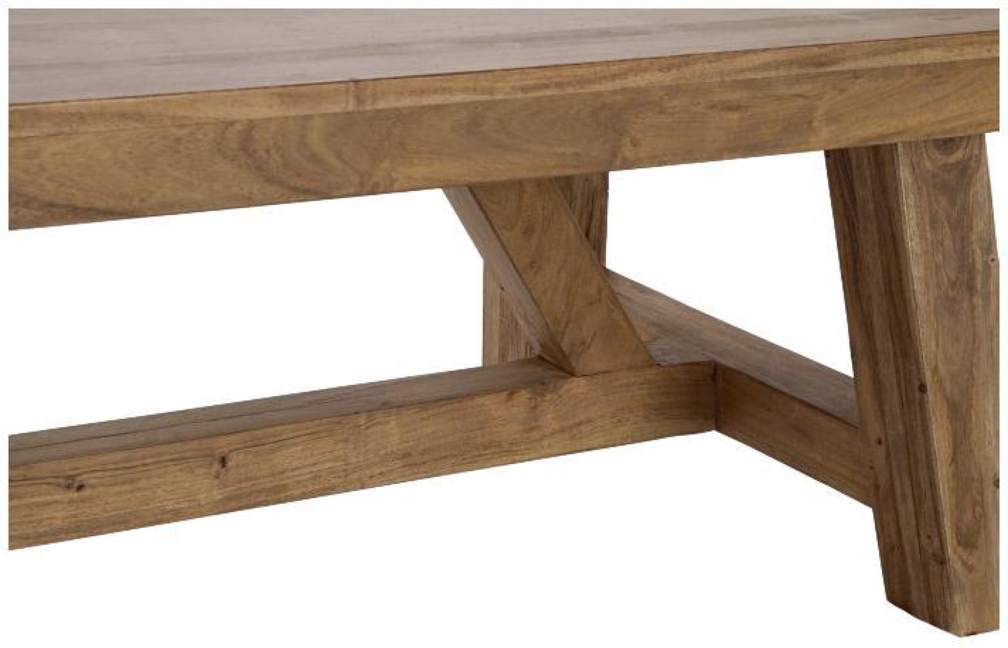 Product photograph of Brown Acacia Wood Coffee Table from Choice Furniture Superstore.