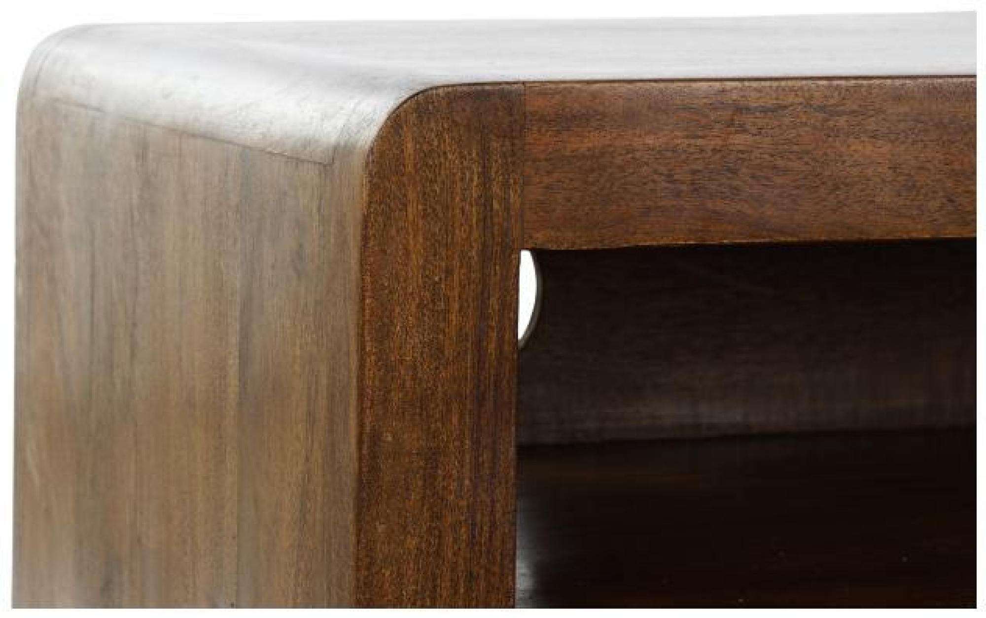 Product photograph of Jaisalmer Dark Acacia Wood 115cm Tv Unit from Choice Furniture Superstore.