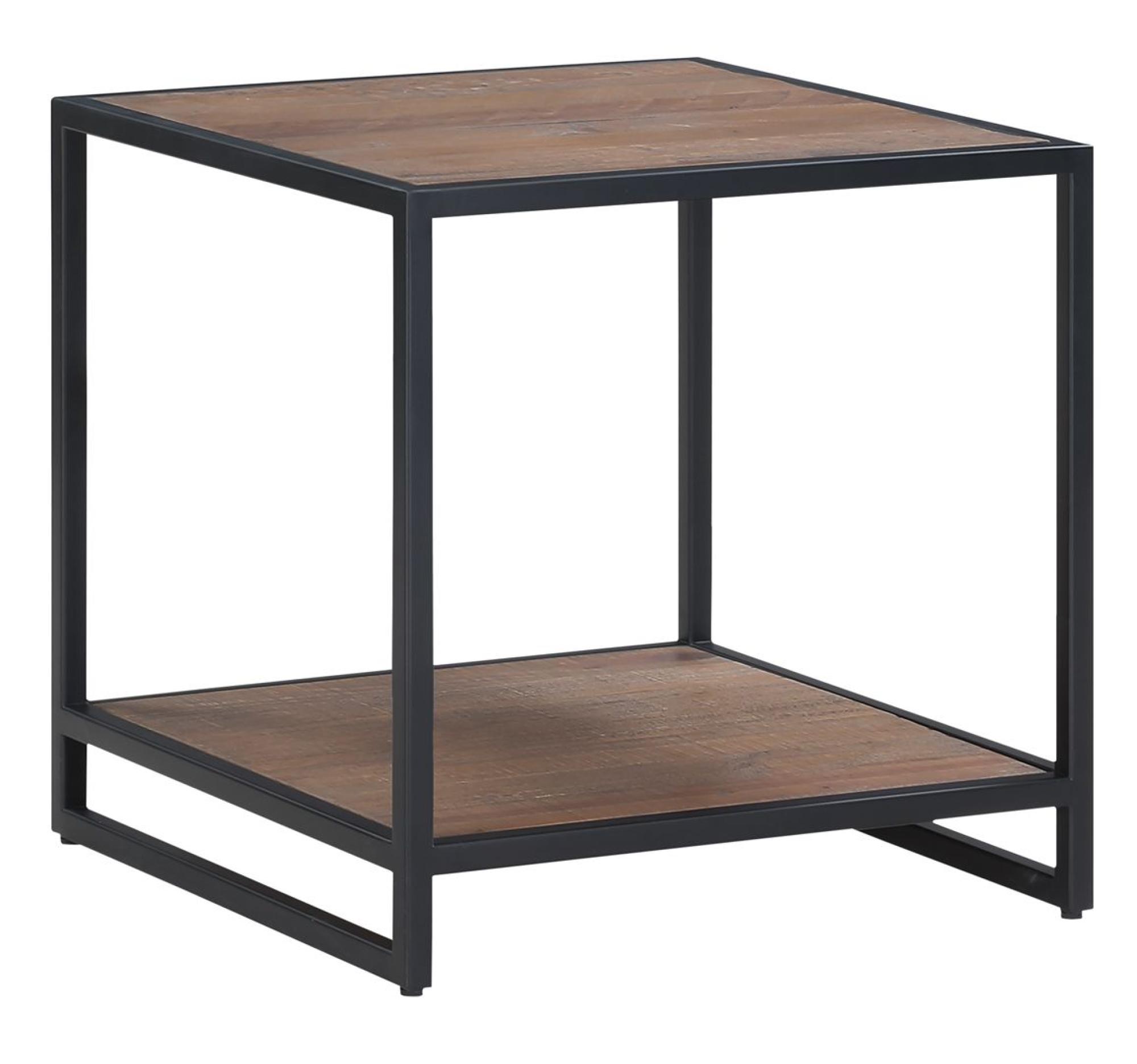 Product photograph of Ooki Reclaimed Wood Side Table from Choice Furniture Superstore.