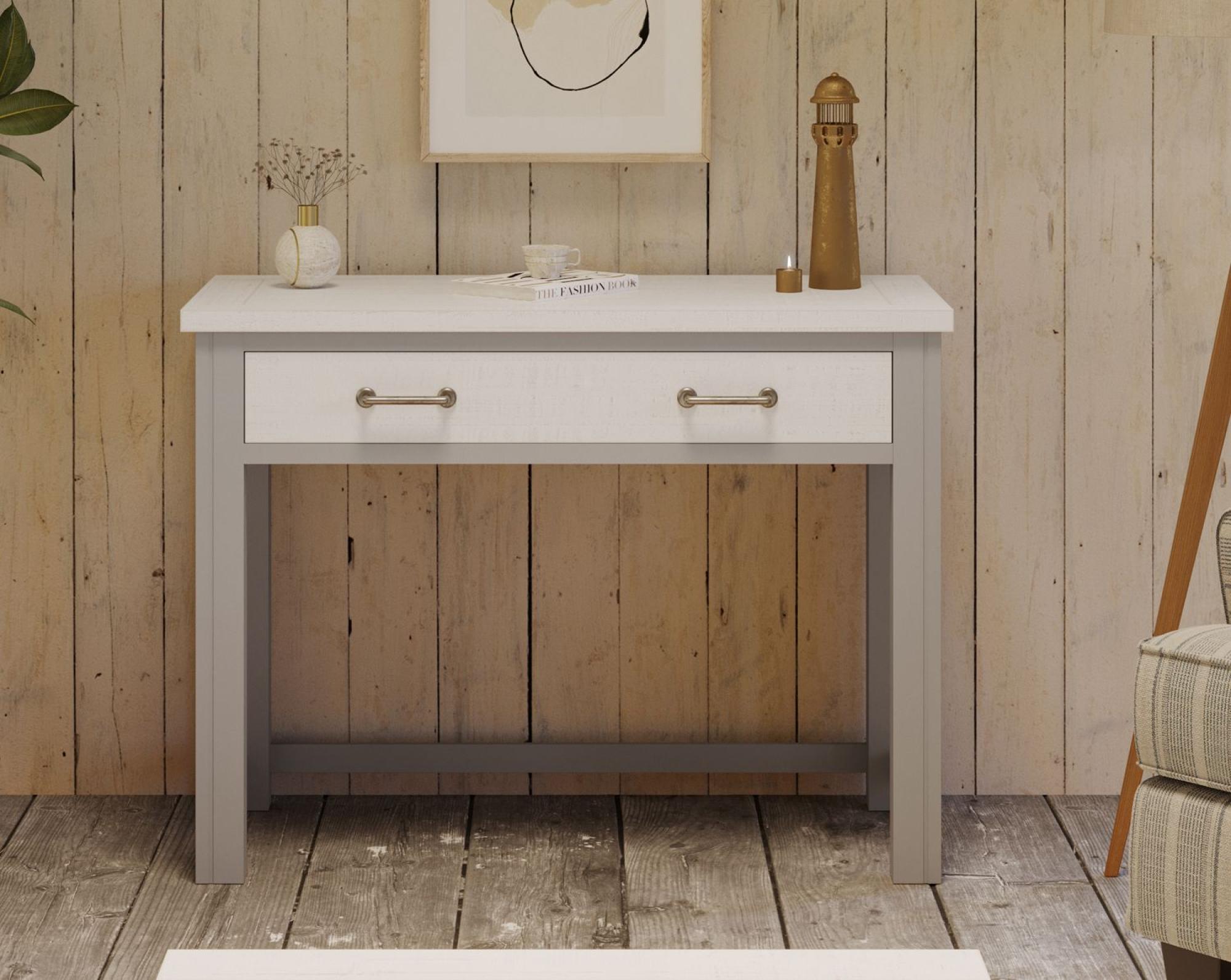 Product photograph of Greystone Reclaimed Wood Writing Desk from Choice Furniture Superstore.