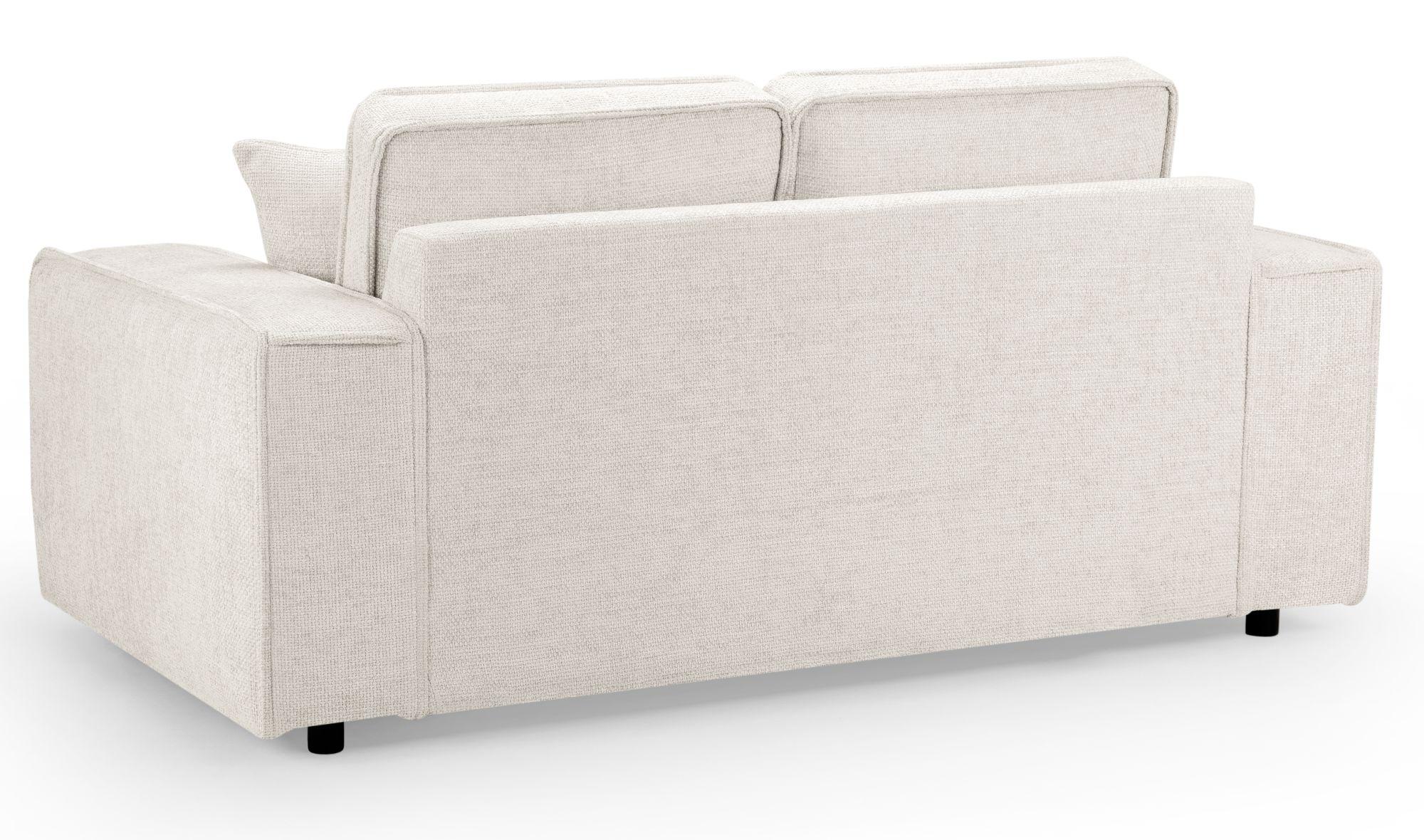 Product photograph of Mary Cream Fabric 2 Seater Sofa from Choice Furniture Superstore.