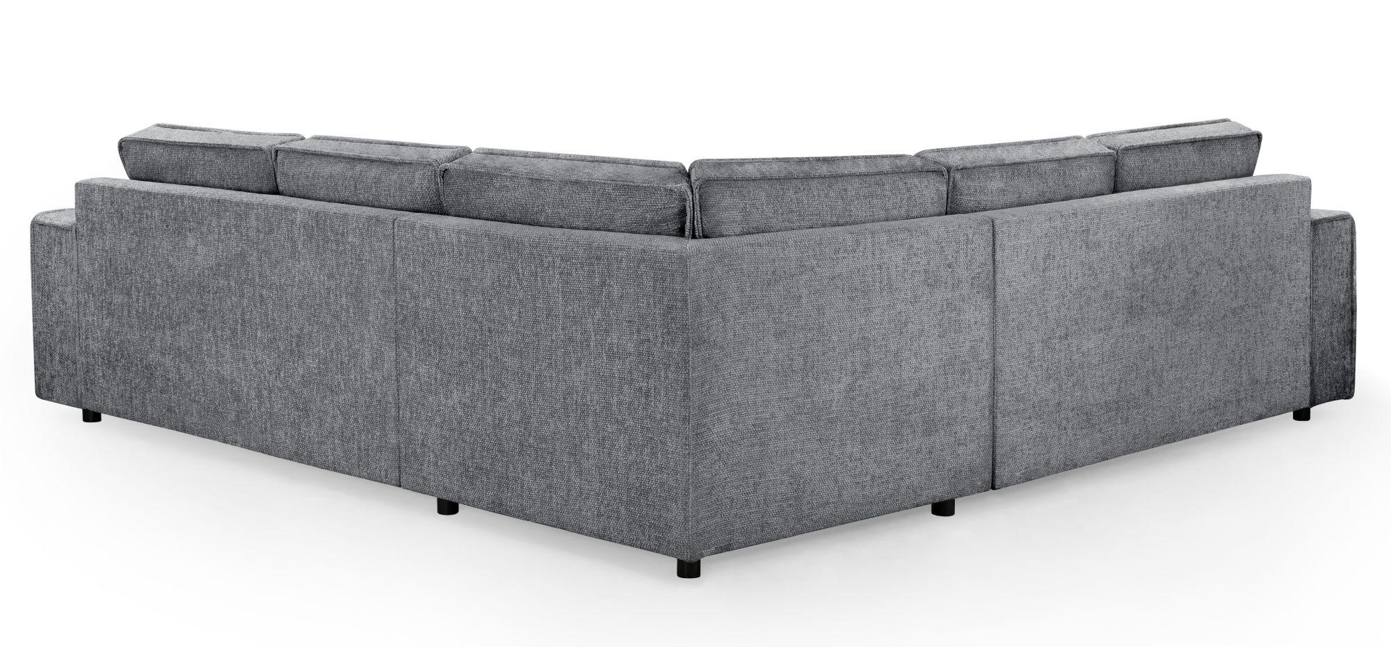 Product photograph of Mary Slate Grey Large Corner Sofa Suite from Choice Furniture Superstore.