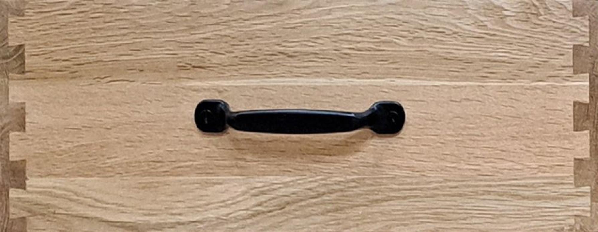 Product photograph of Oak 6 Drawer Kitchen Island With Black Granite Top from Choice Furniture Superstore.
