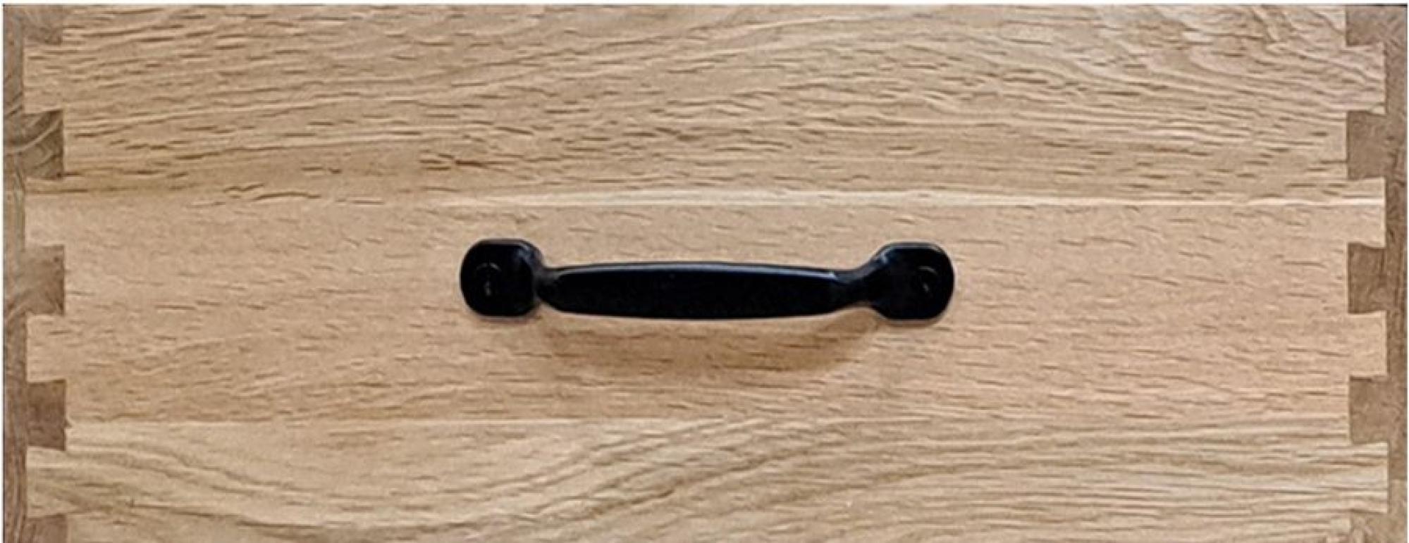 Product photograph of Oak 8 Drawer Kitchen Island With Black Granite Top from Choice Furniture Superstore.