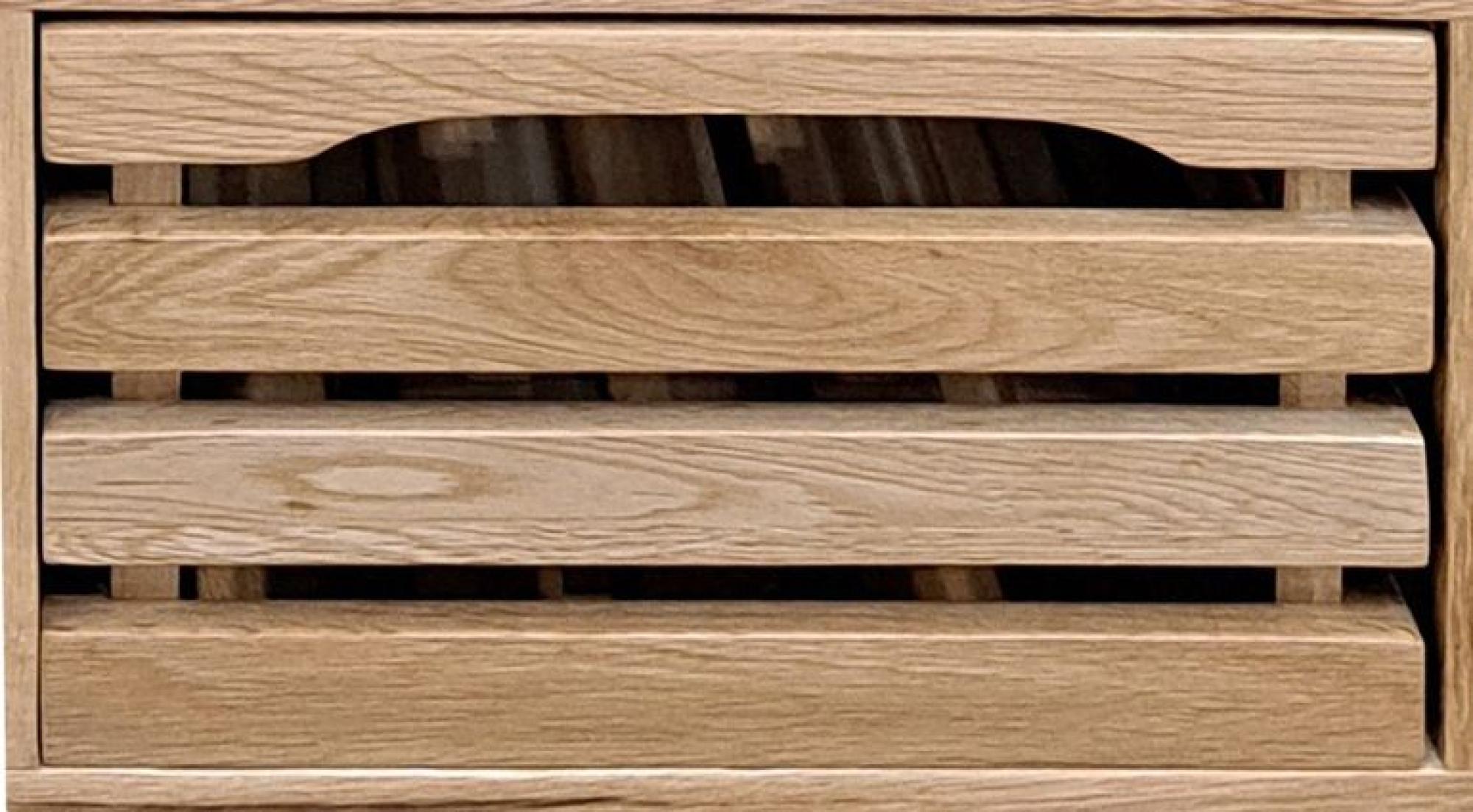 Product photograph of Oak 8 Drawer Kitchen Island With Black Granite Top from Choice Furniture Superstore.
