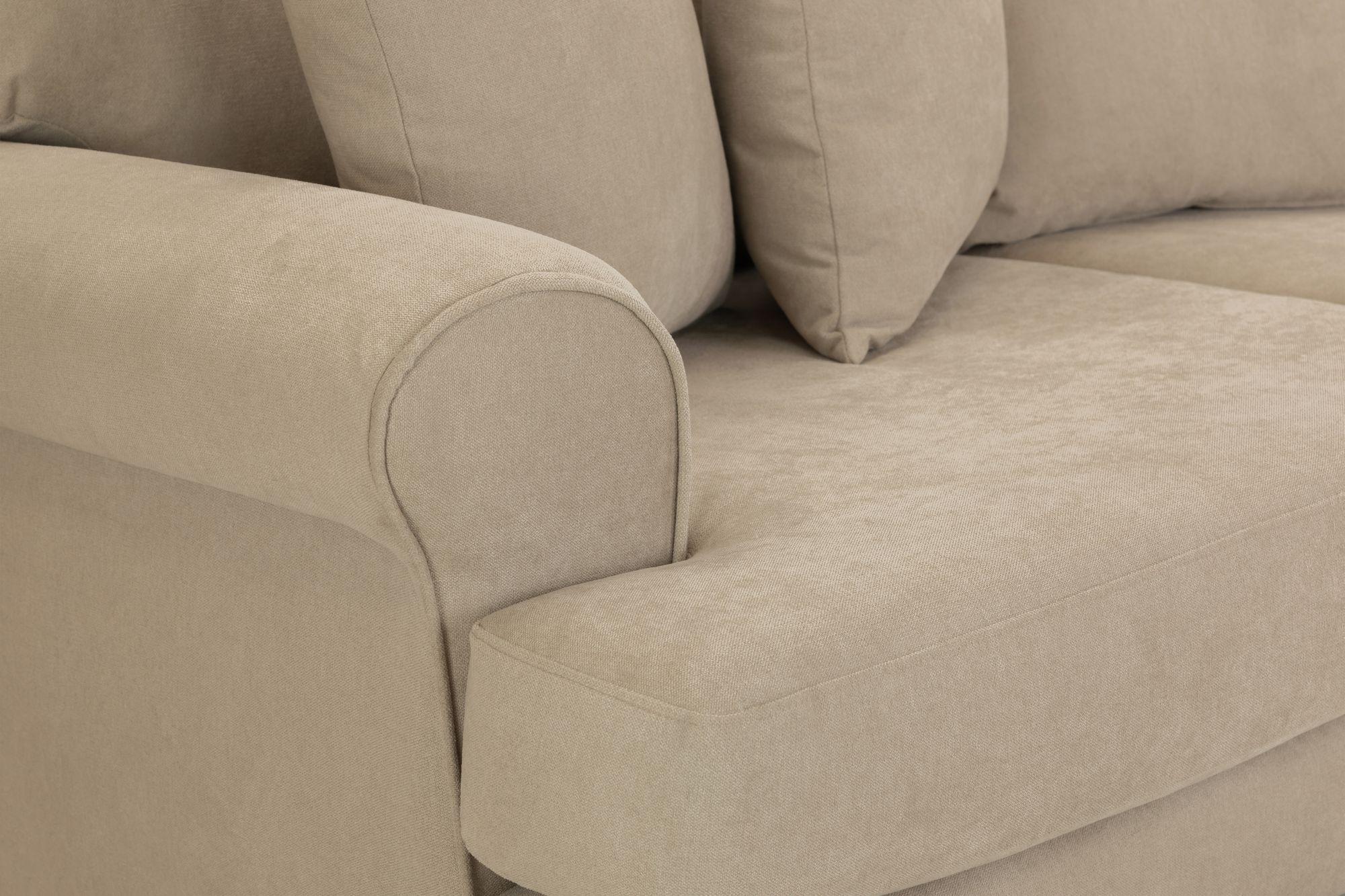 Product photograph of Summer Beige Fabric Armchair from Choice Furniture Superstore.