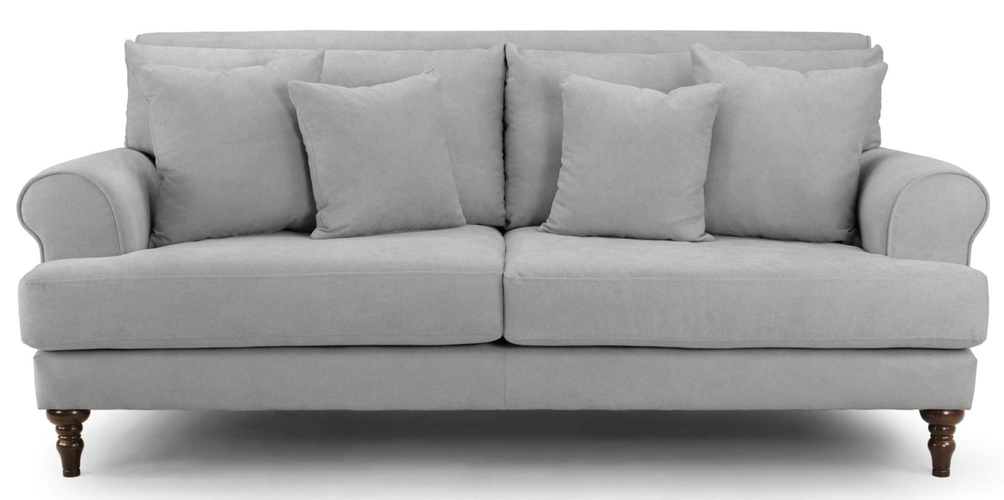 Product photograph of Summer Grey Fabric 3 2 Seater Sofa from Choice Furniture Superstore.