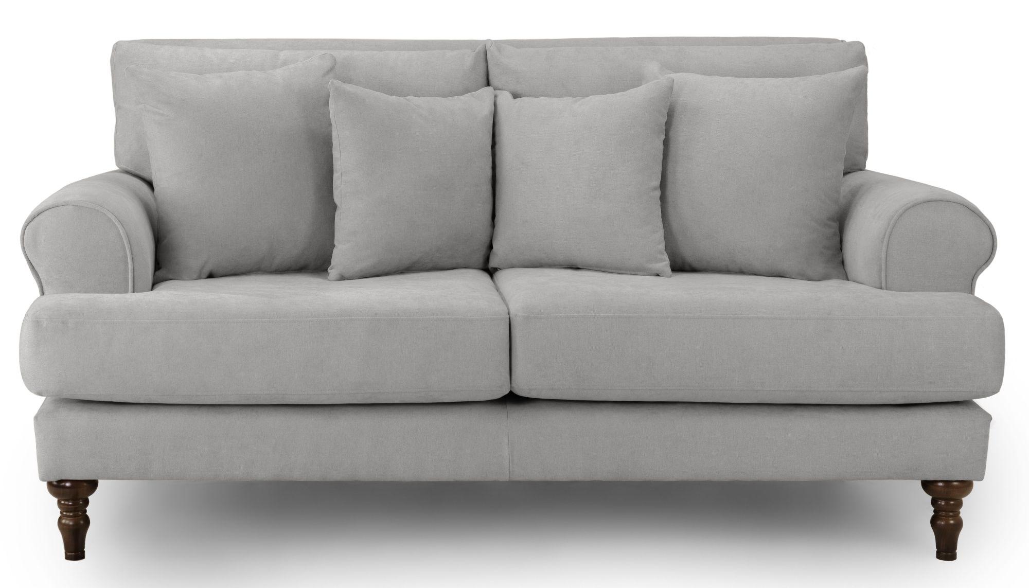 Product photograph of Summer Grey Fabric 3 2 Seater Sofa from Choice Furniture Superstore.