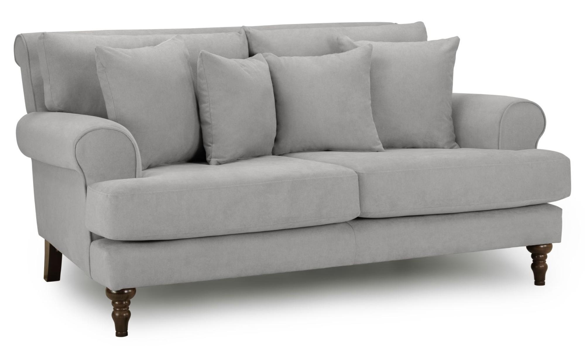 Product photograph of Summer Grey Fabric 3 2 Seater Sofa from Choice Furniture Superstore.