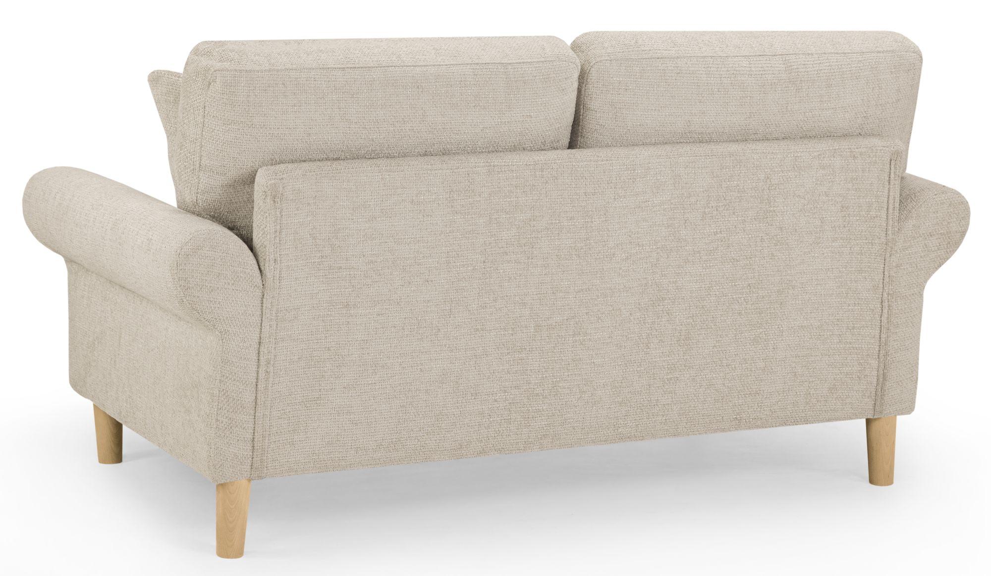 Product photograph of Florence Beige Fabric 2 Seater Sofa from Choice Furniture Superstore.