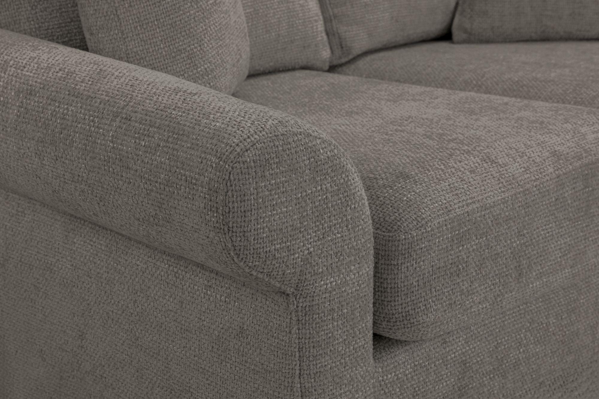 Product photograph of Florence Mocha Fabric Armchair from Choice Furniture Superstore.