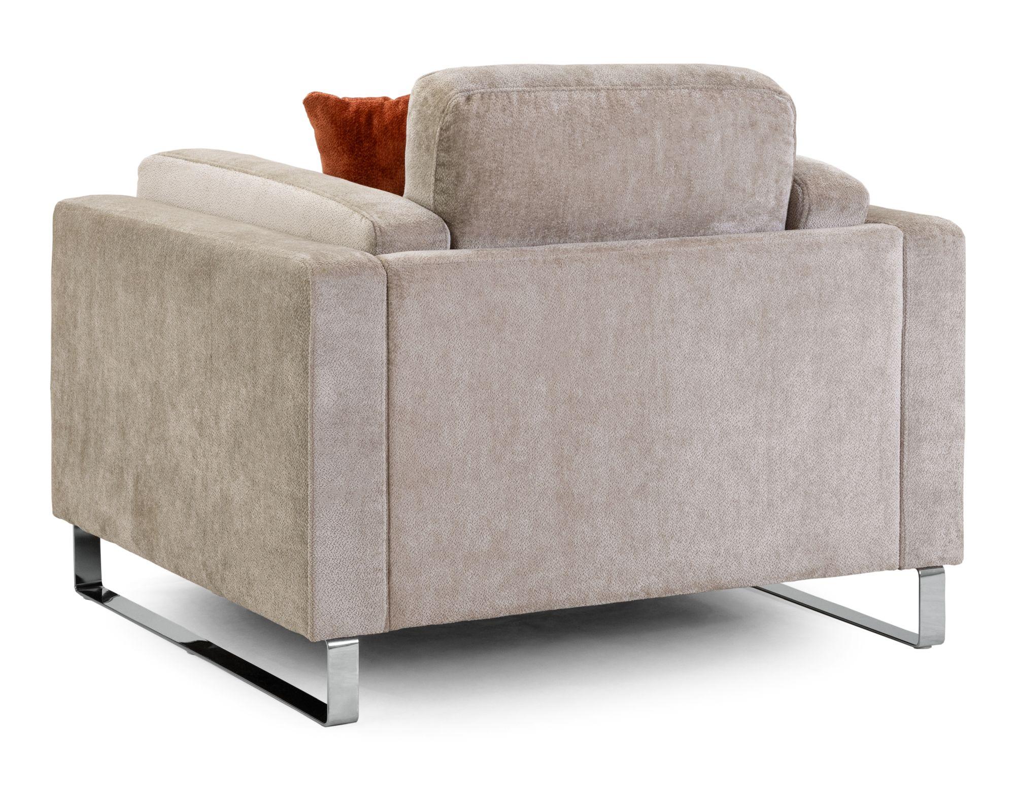 Product photograph of Kingston Beige Fabric Armchair from Choice Furniture Superstore.