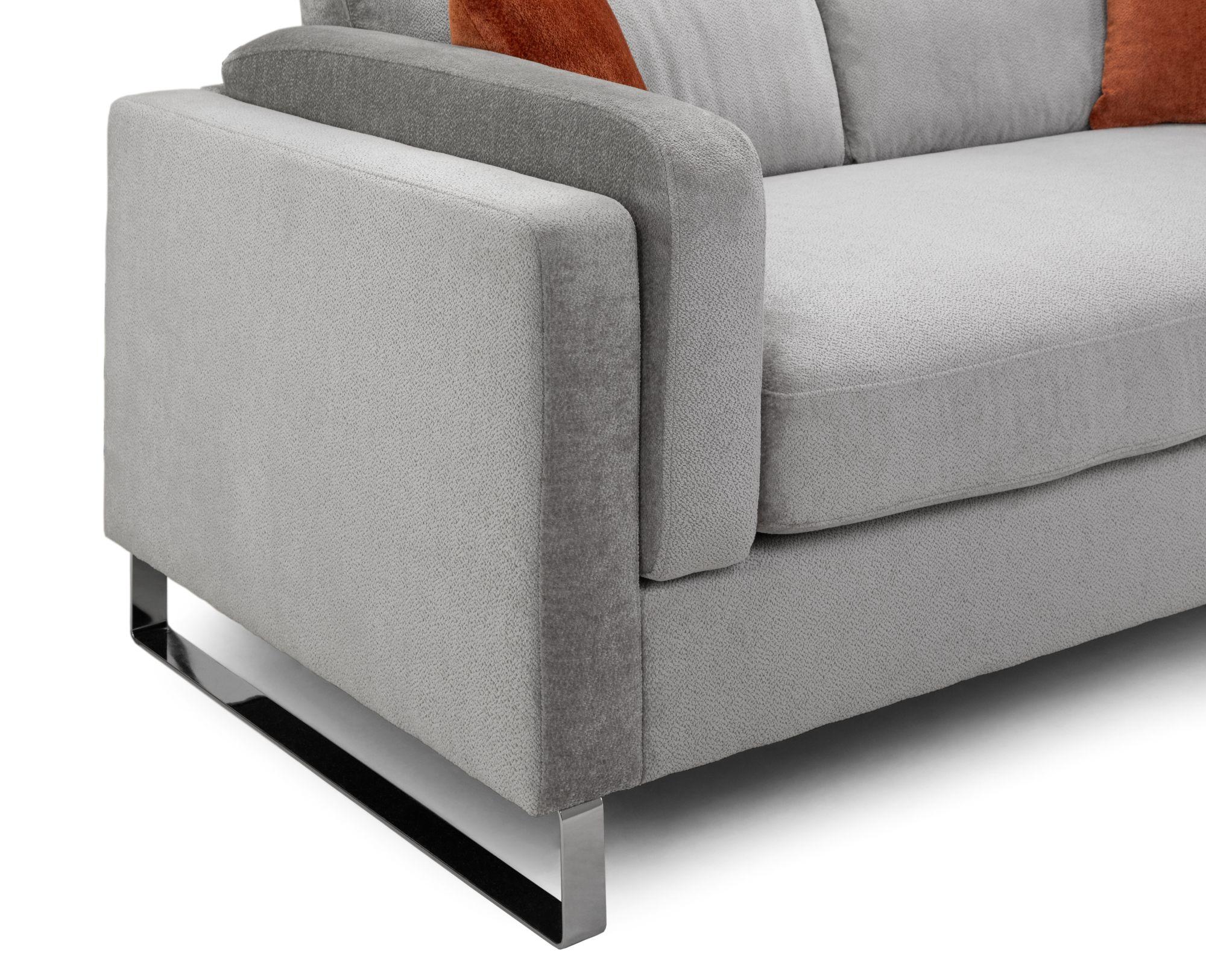 Product photograph of Kingston Grey Fabric Armchair from Choice Furniture Superstore.