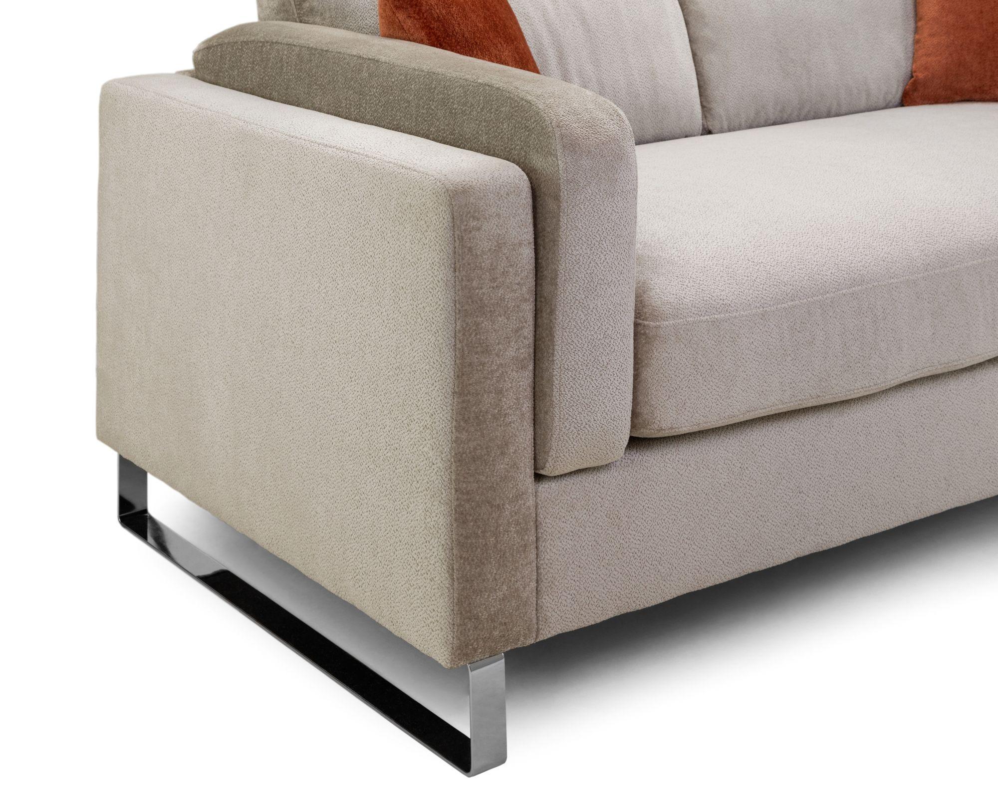 Product photograph of Kingston Beige Fabric 2 Seater Sofa from Choice Furniture Superstore.