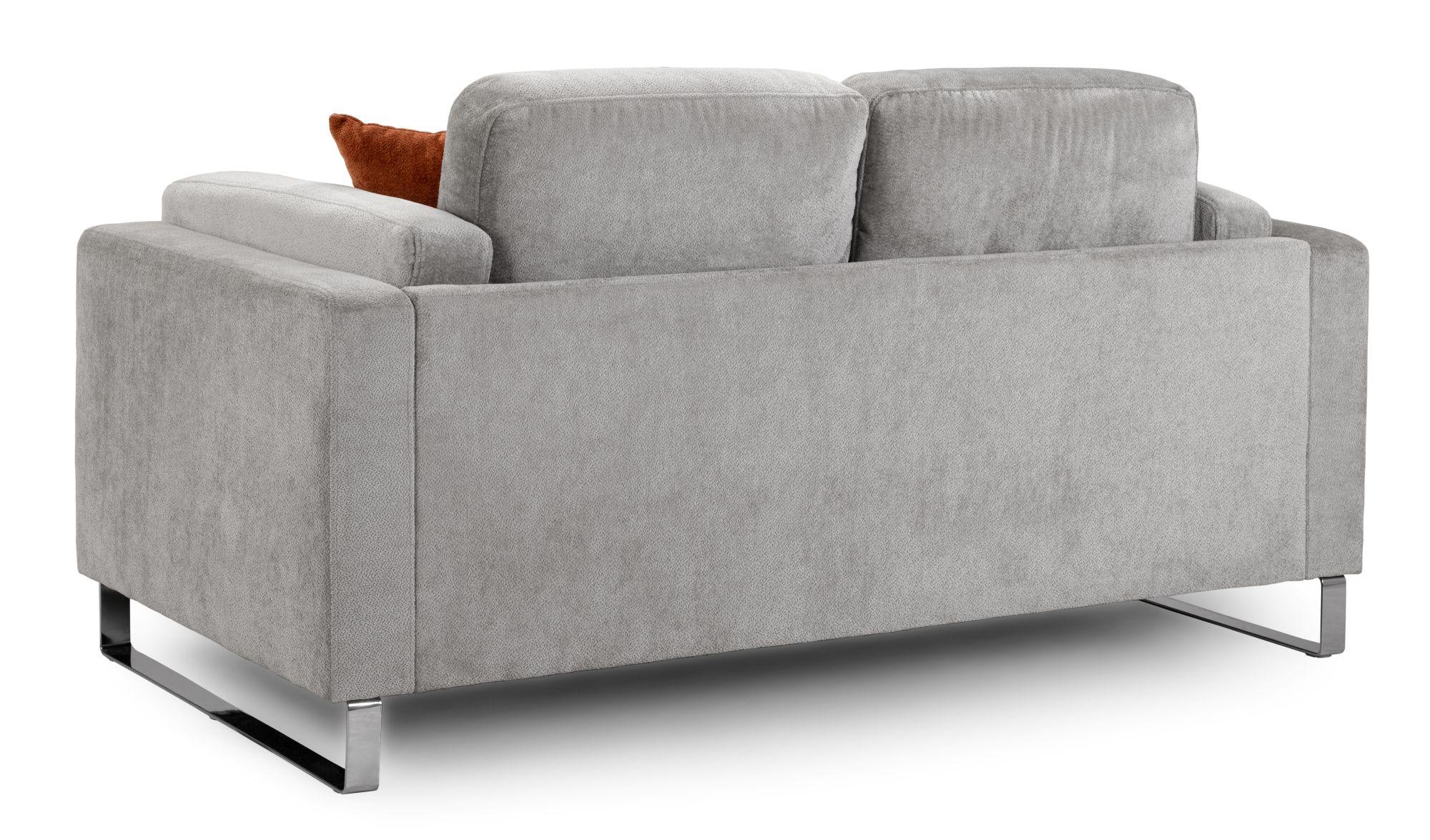 Product photograph of Kingston Grey Fabric 2 Seater Sofa from Choice Furniture Superstore.