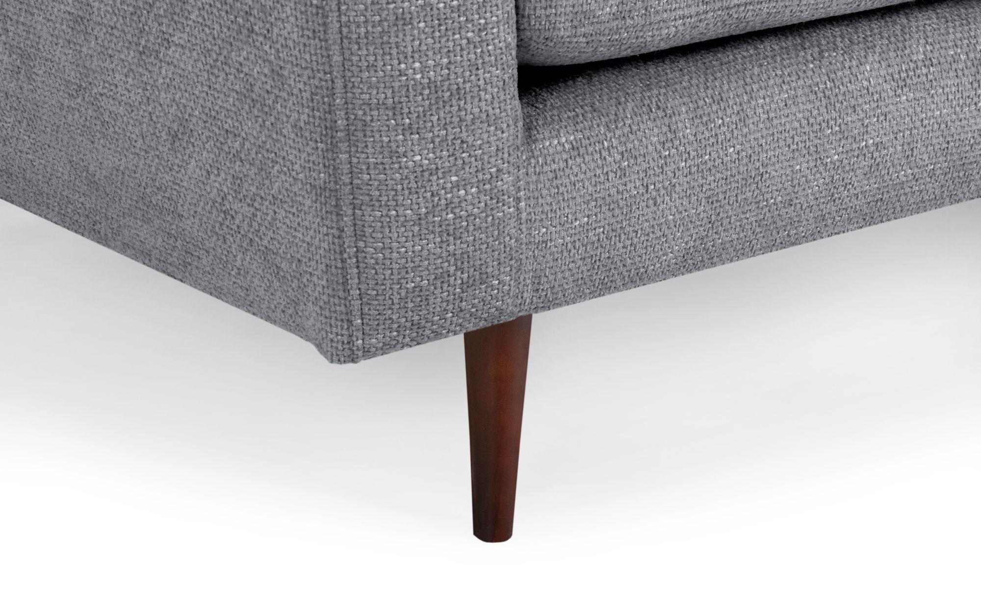 Product photograph of Zenith Grey Fabric Armchair from Choice Furniture Superstore.