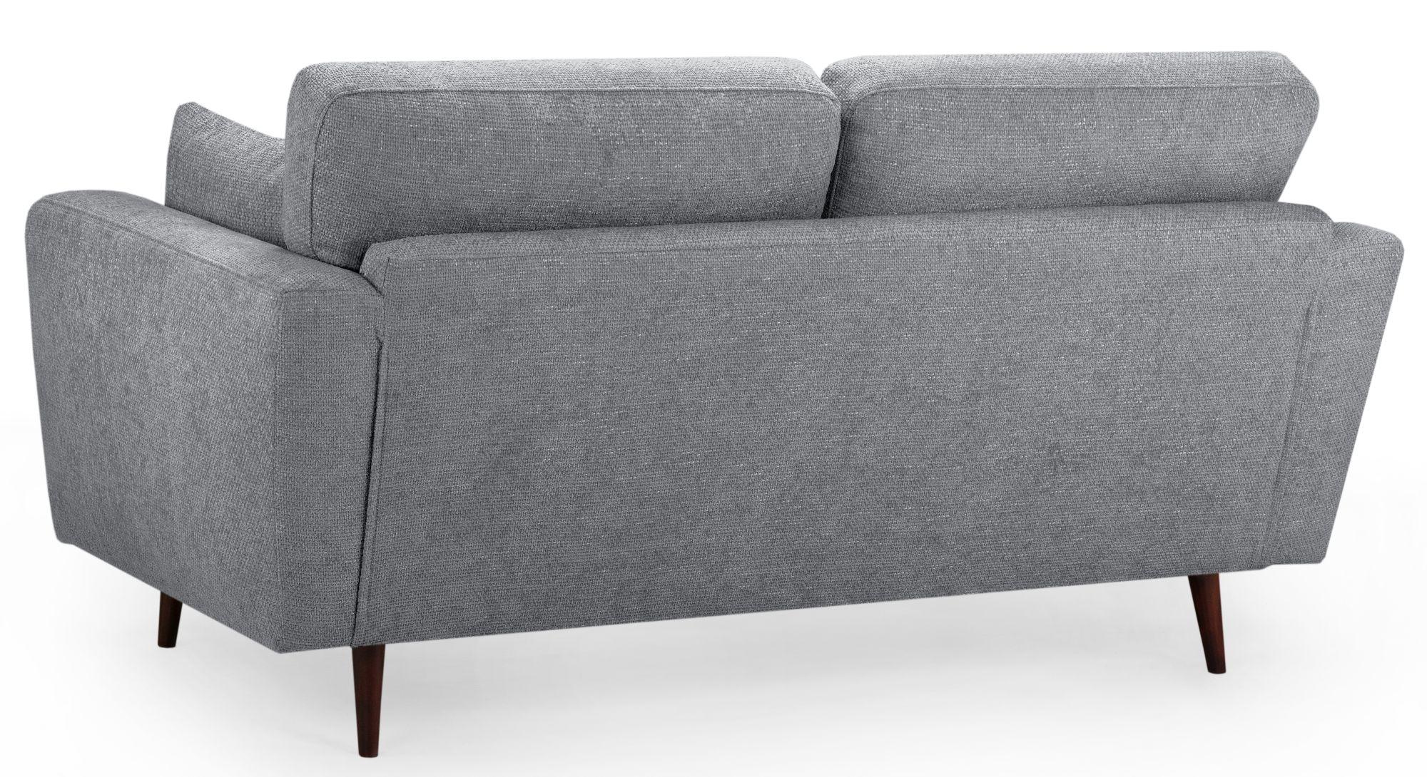 Product photograph of Zenith Grey Fabric 2 Seater Sofa from Choice Furniture Superstore.