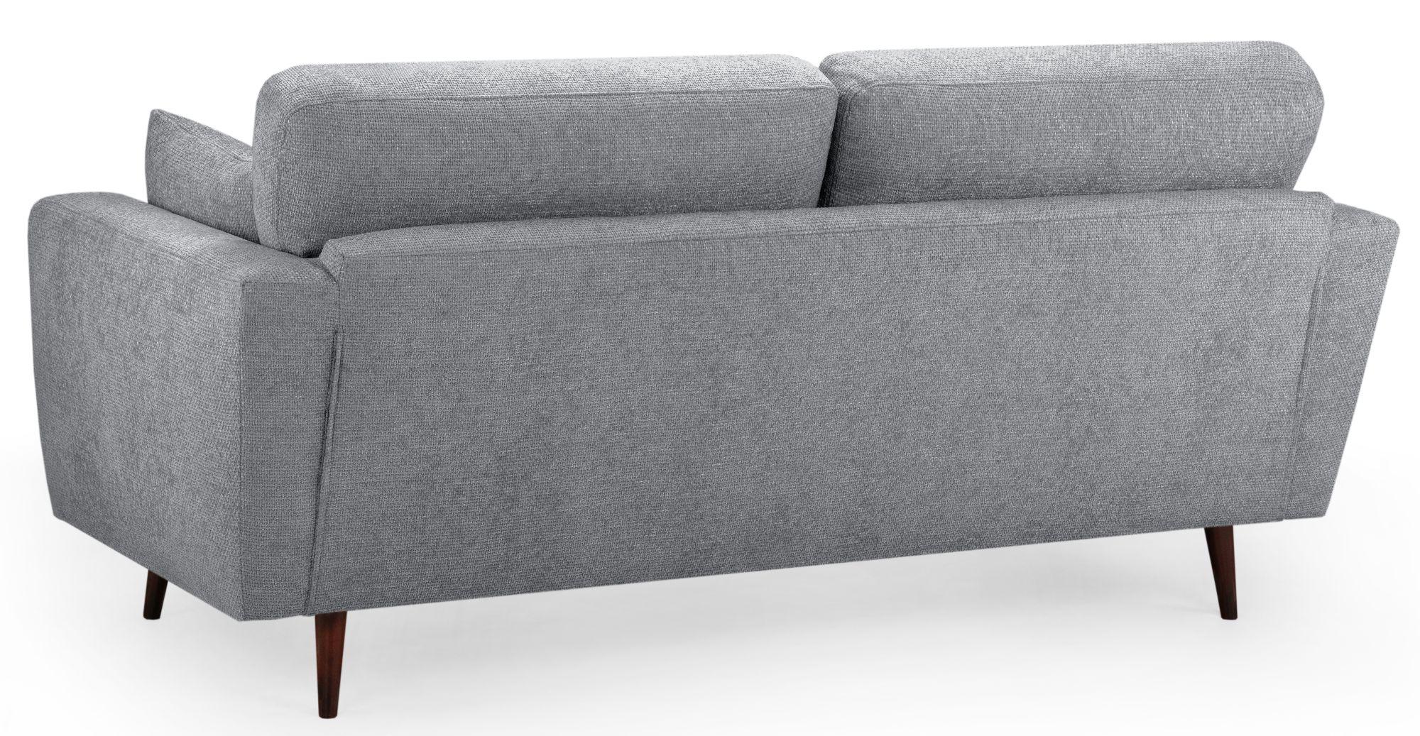 Product photograph of Zenith Grey Fabric 3 Seater Sofa from Choice Furniture Superstore.